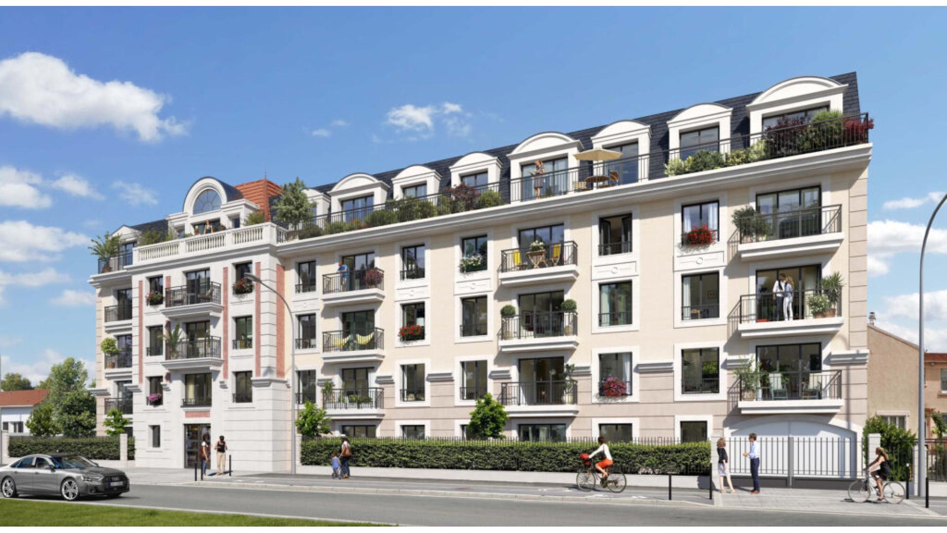 Programme neuf le-Blanc-Mesnil — Située au Blanc-Mesnil, cette résidence s’inscrit dans un quartier en pleine transformation urbaine,... à le-Blanc-Mesnil — éligible PTZ