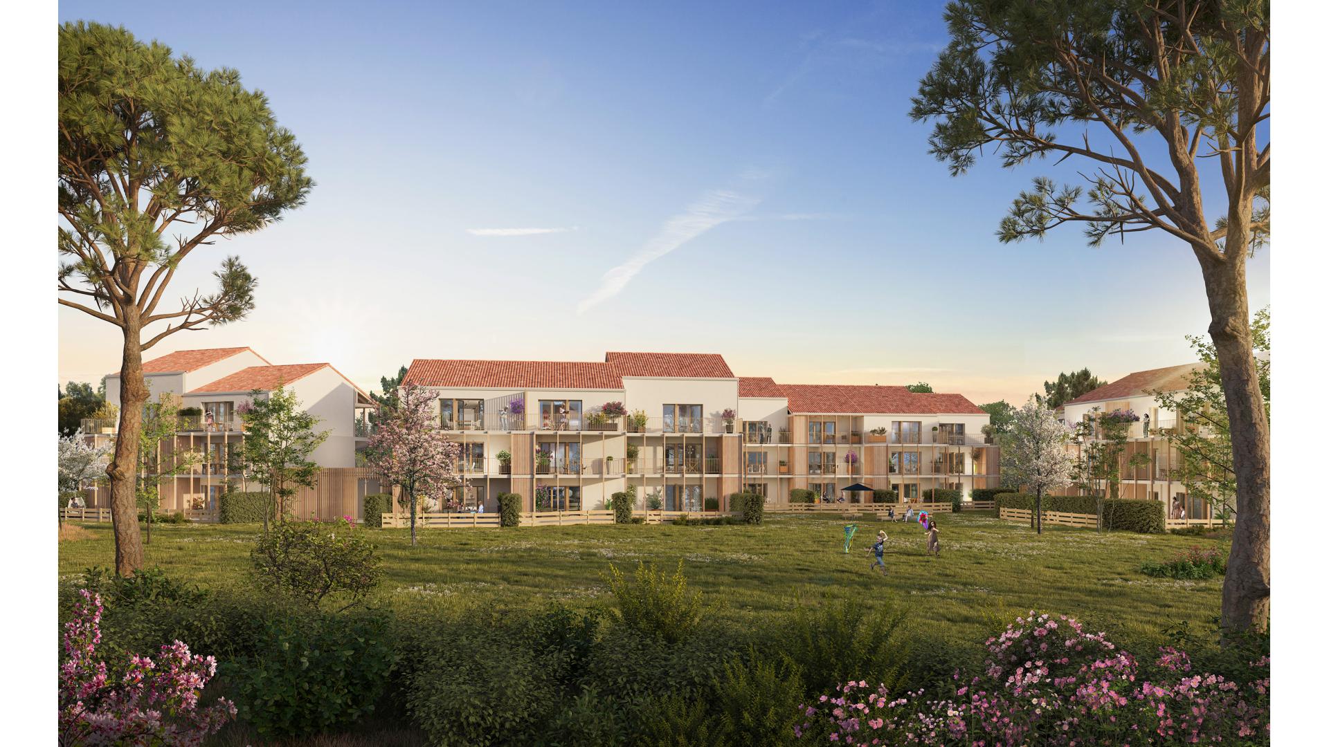 Programme neuf Pornic — Située à proximité immédiate du bourg du Clion-sur-Mer, cette nouvelle réalisation s’inscrit dans le... à Pornic — éligible PTZ