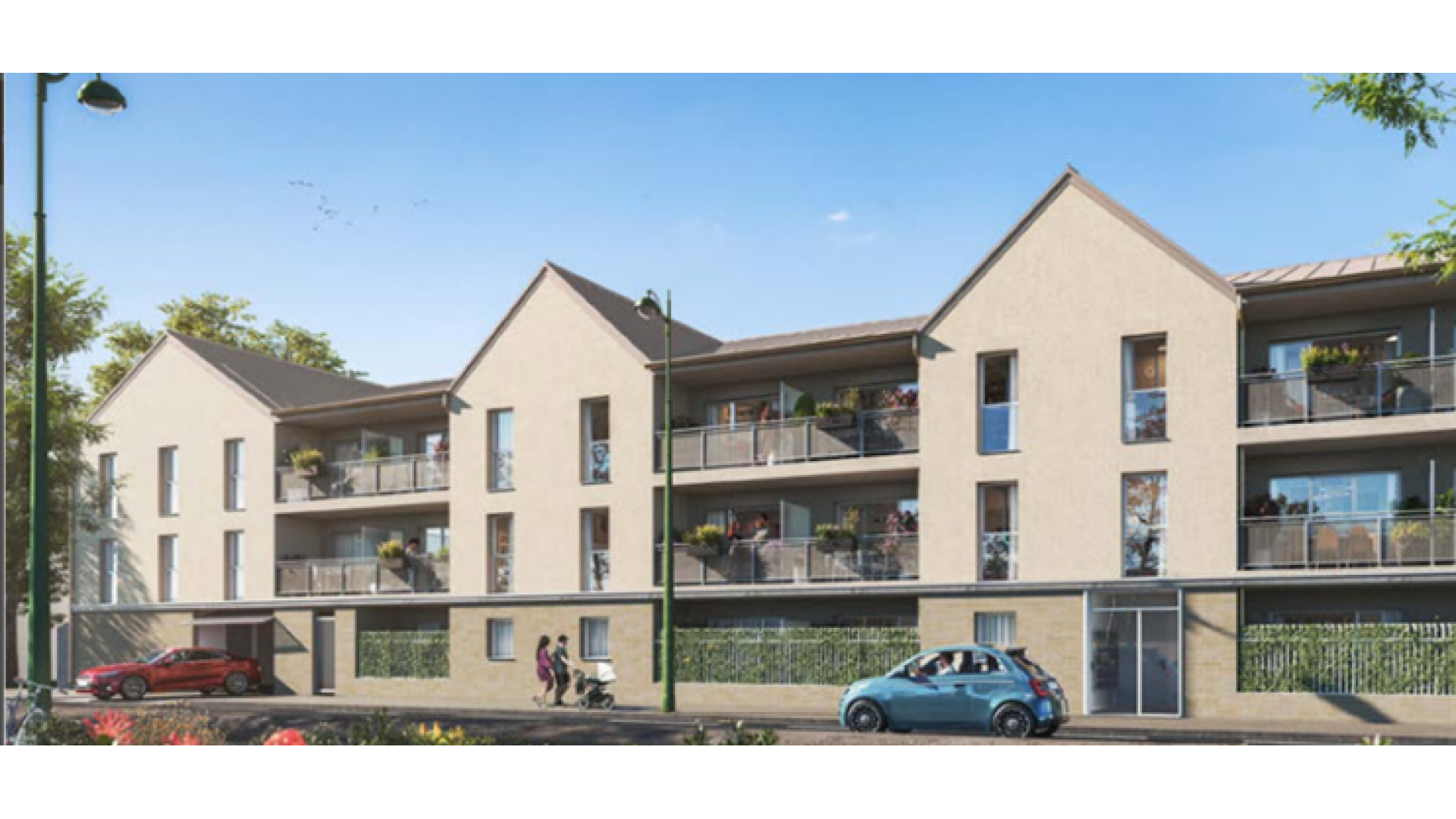 Programme neuf Provins — Située au cœur du village de Provins, cette résidence contemporaine à taille humaine s’intègre harmo... à Provins — éligible PTZ