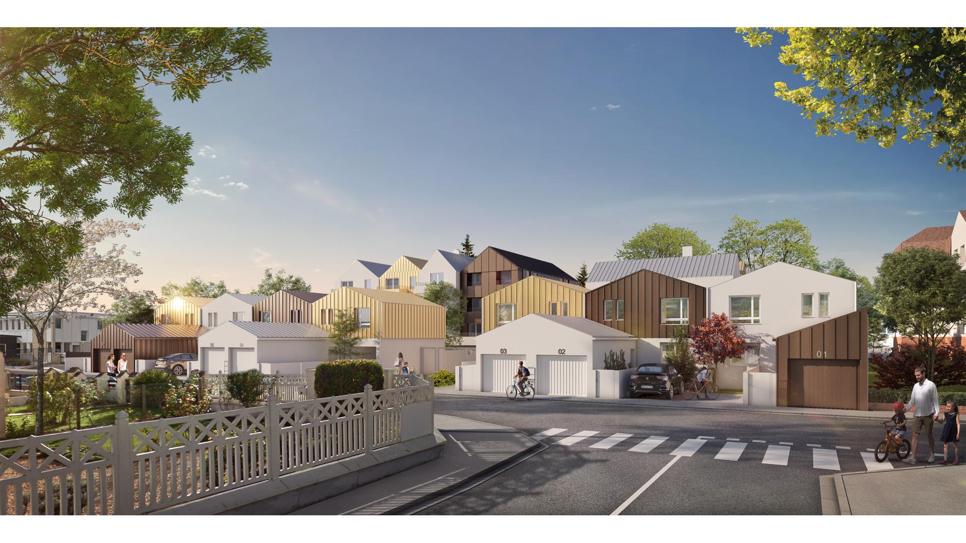 Programme neuf Montereau-Fault-Yonne — Idéalement située à proximité immédiate des transports et du centre-ville de Montereau-Fault-Yonne, ... à Montereau-Fault-Yonne — éligible PTZ