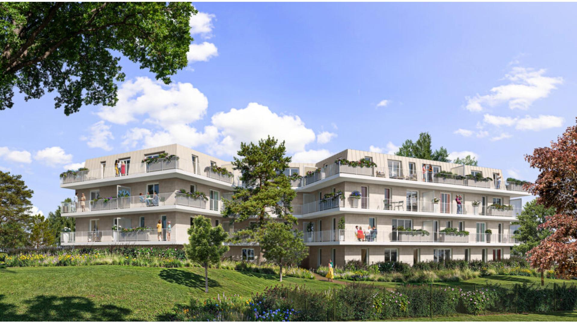 Programme neuf Ville-D'avray — Située au cœur d’un quartier résidentiel verdoyant à Ville-d’Avray, cette résidence contemporaine s’... à Ville-D'avray — éligible PTZ