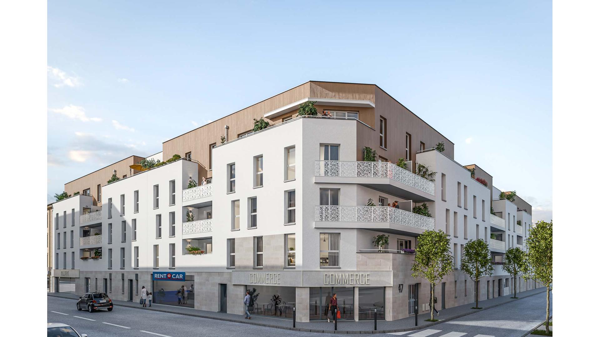 Programme neuf Drancy — Située dans une commune dynamique de la Seine-Saint-Denis, cette résidence propose un cadre de vie a... à Drancy — éligible PTZ