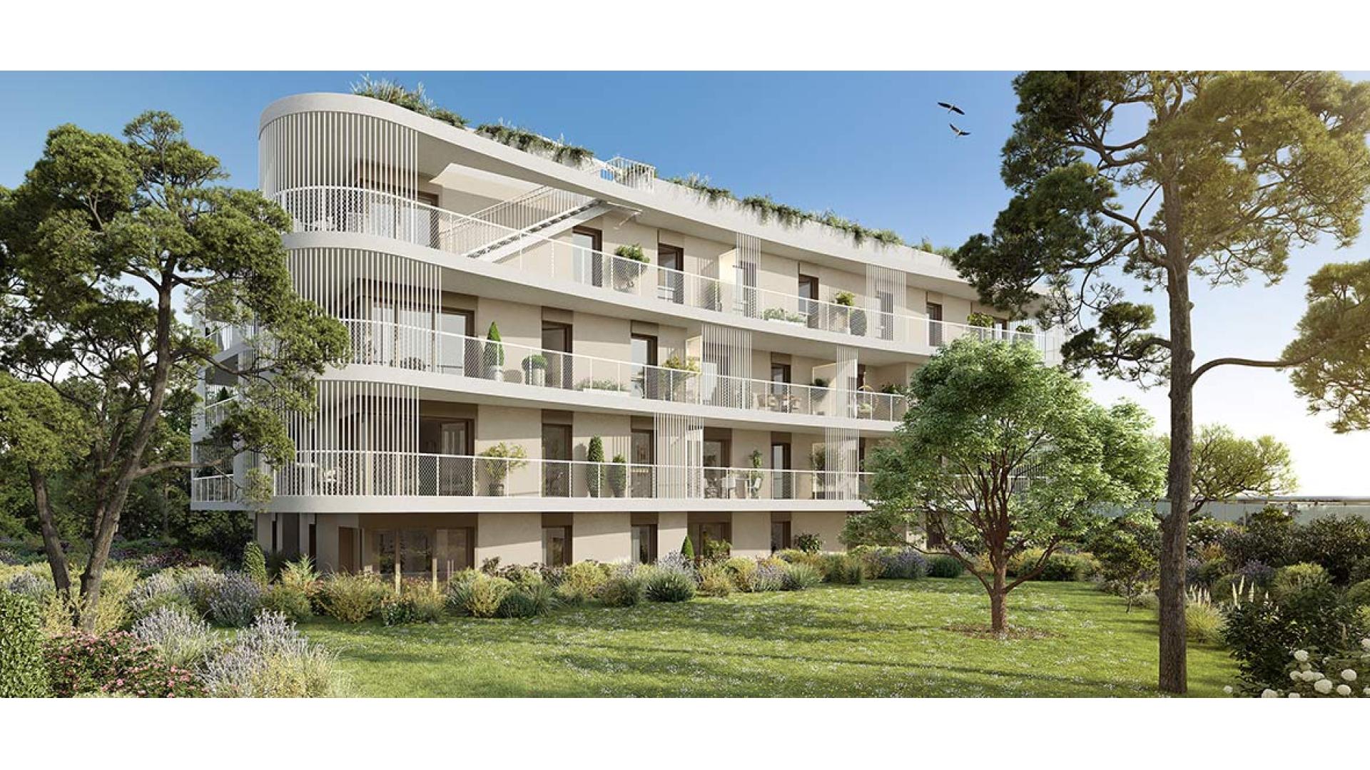 Programme neuf Antibes — Située au sein d’un environnement privilégié, cette résidence neuve propose des appartements spacieu... à Antibes — éligible PTZ
