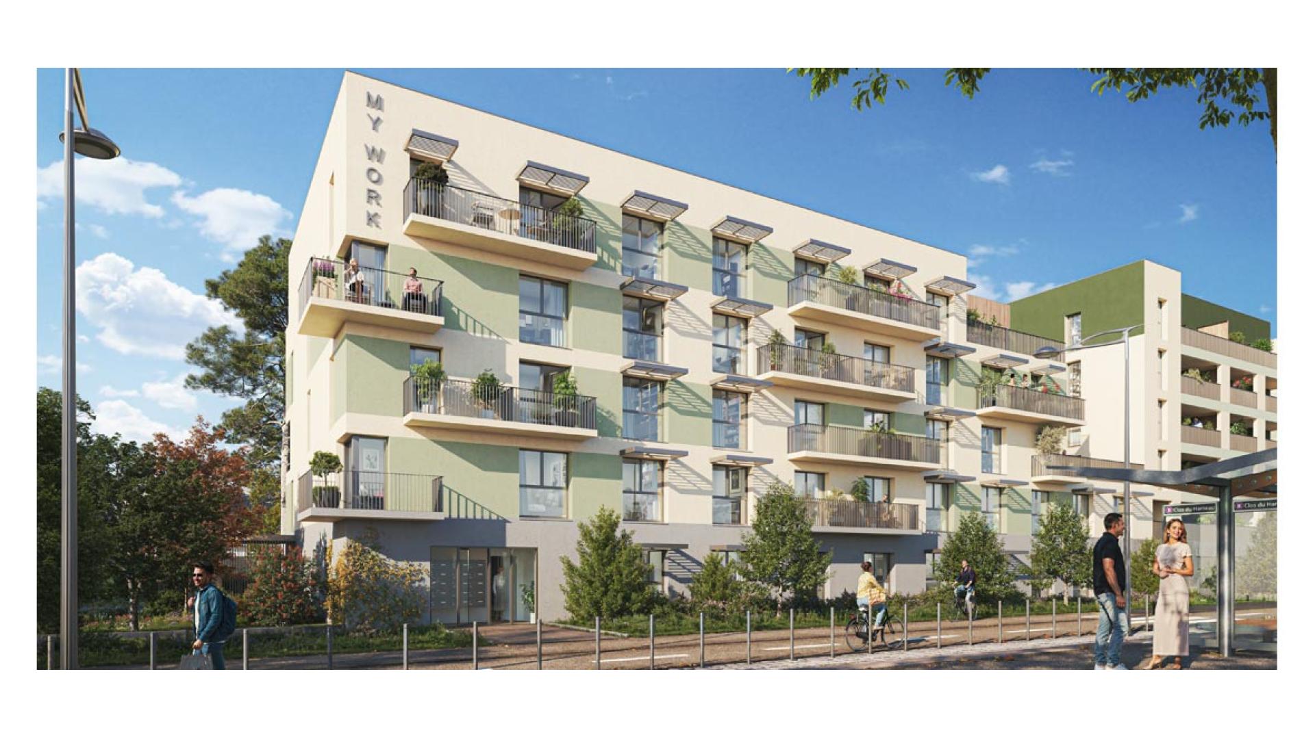 Programme neuf Saint-Jean-de-Braye — Ce nouveau programme immobilier propose des appartements neufs, déclinés en typologies T1, offrant d... à Saint-Jean-de-Braye — éligible PTZ