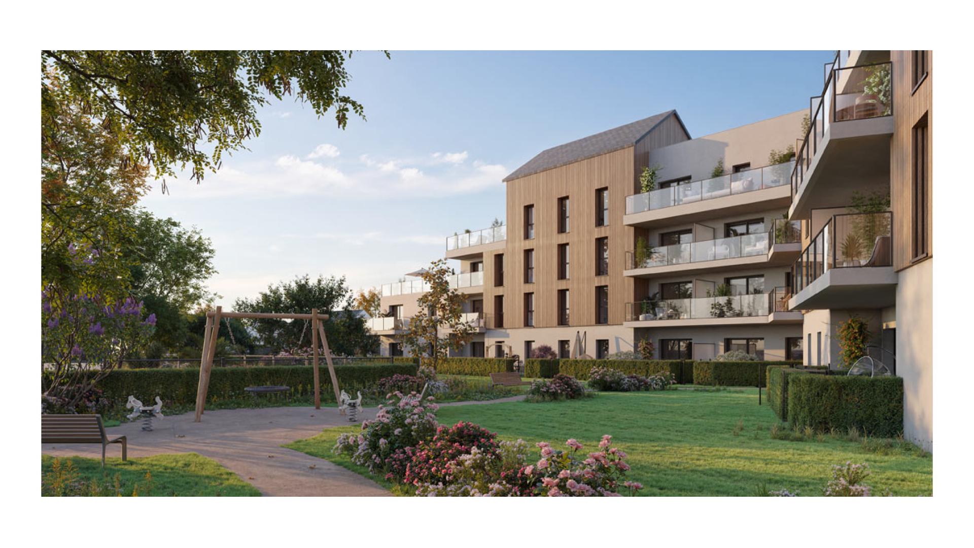 Programme neuf Thorigne-Fouillard — Située dans un environnement résidentiel, cette nouvelle réalisation propose des appartements de typ... à Thorigne-Fouillard — éligible PTZ