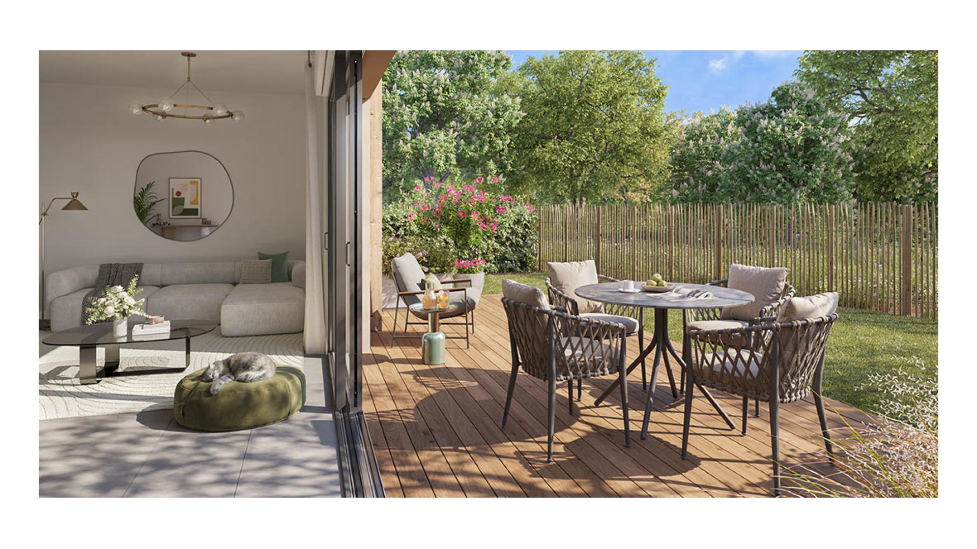 Programme neuf Bayonne — Situé au sein d’un quartier résidentiel, ce nouveau programme propose des maisons individuelles de t... à Bayonne — éligible PTZ