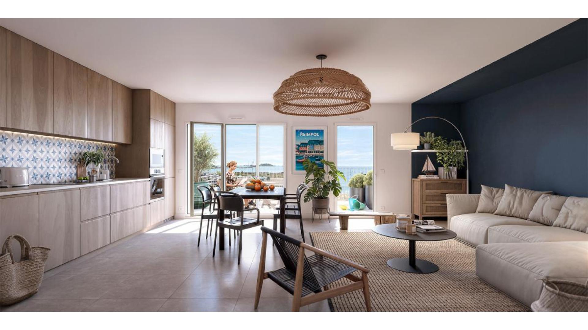 Programme neuf Paimpol — Située à Paimpol, cette résidence bénéficie d’un emplacement privilégié à proximité immédiate du lit... à Paimpol — éligible PTZ