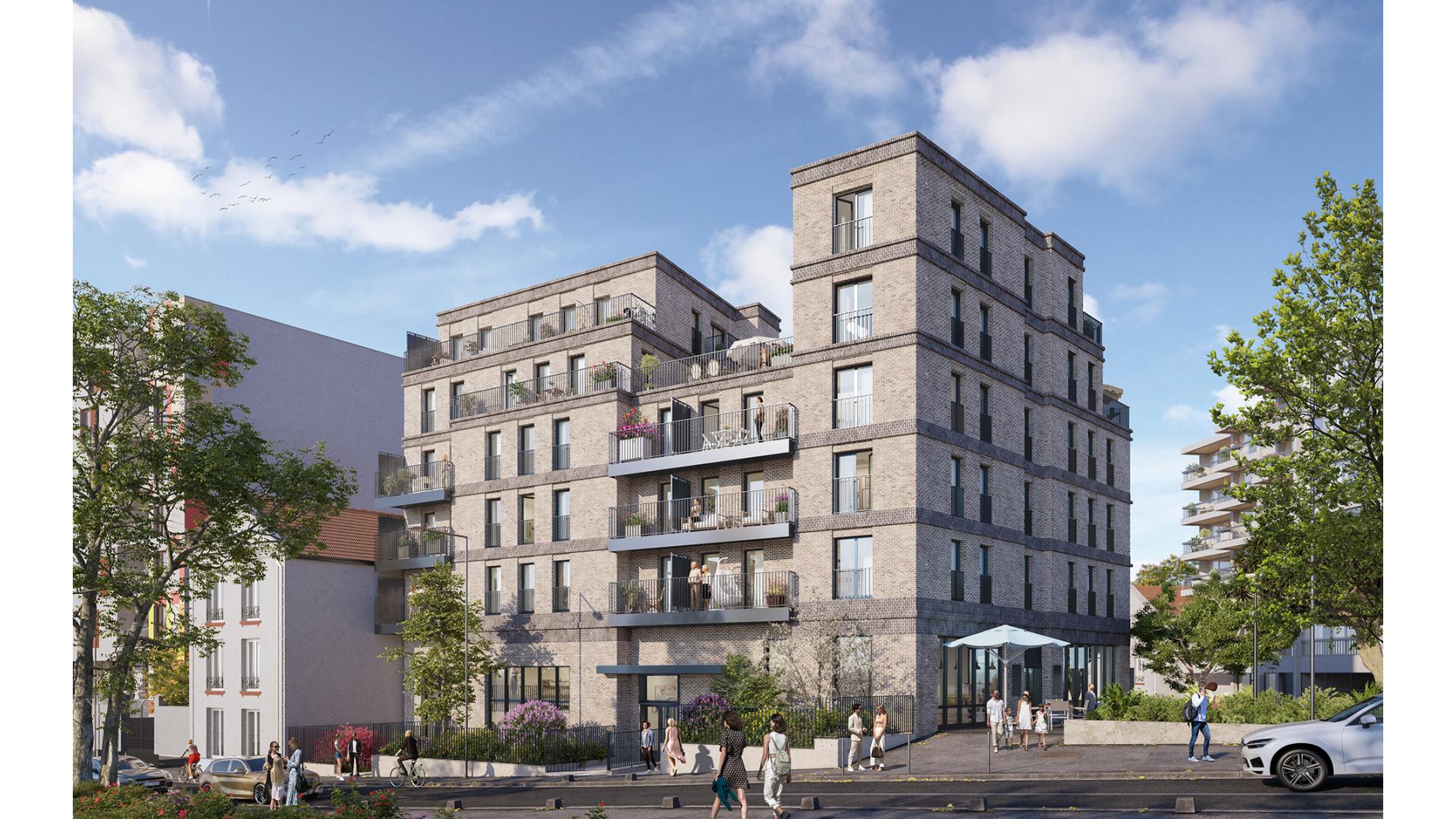 Programme neuf Montreuil — Située à seulement quelques minutes à pied d’une station de métro de la ligne 9, cette résidence con... à Montreuil — éligible PTZ