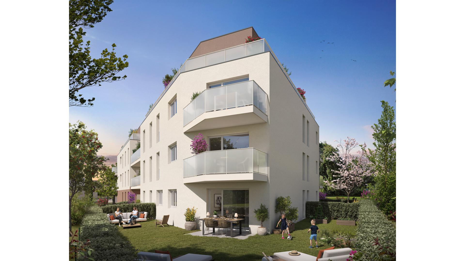 Programme neuf Saint-Louis — Située à Saint-Louis, dans le Haut-Rhin au sein de la région Grand Est, cette nouvelle résidence bén... à Saint-Louis — éligible PTZ