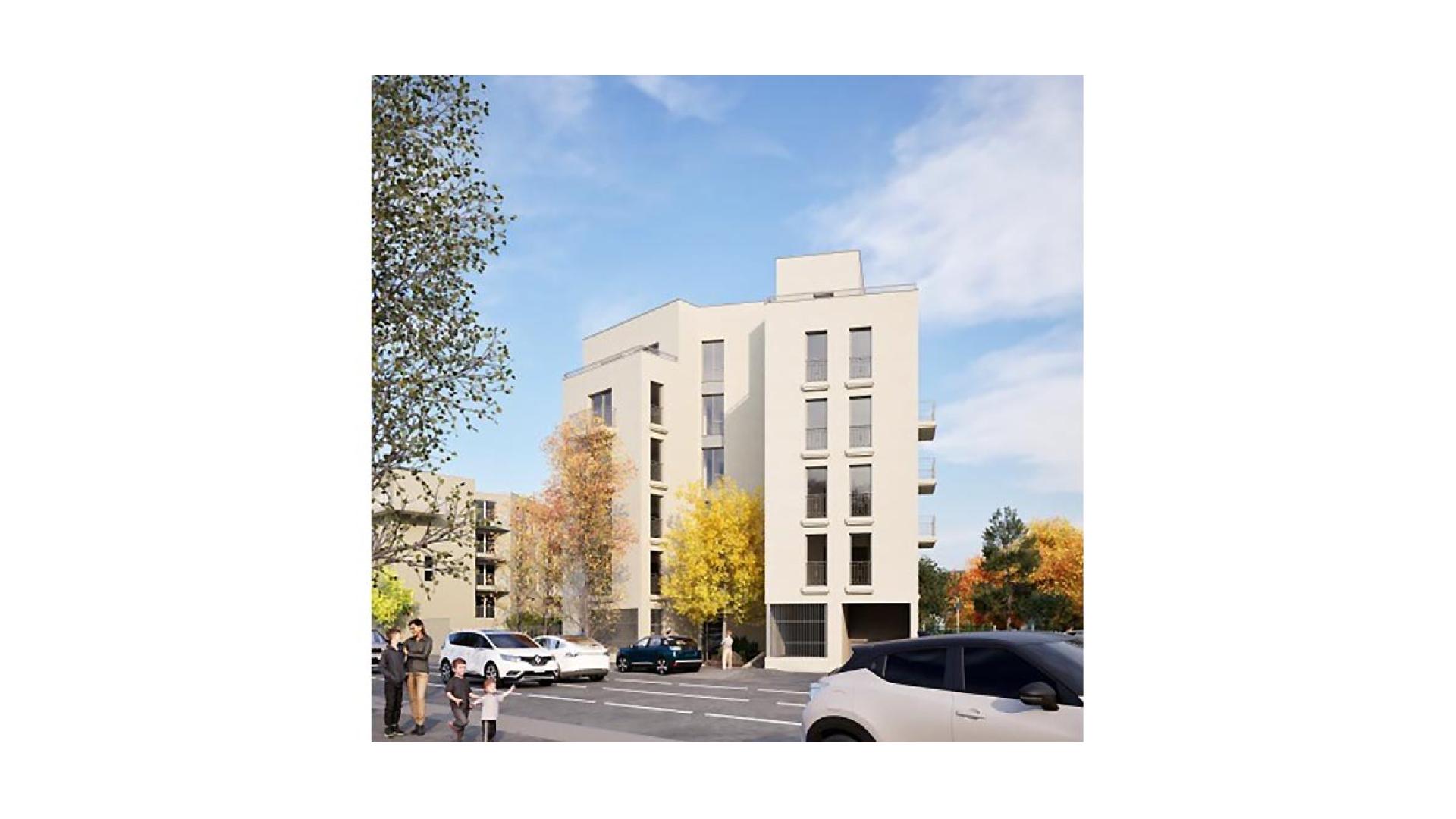 Programme neuf Bron — Située au sein d’un quartier résidentiel agréable, cette nouvelle réalisation propose des appartemen... à Bron — éligible PTZ