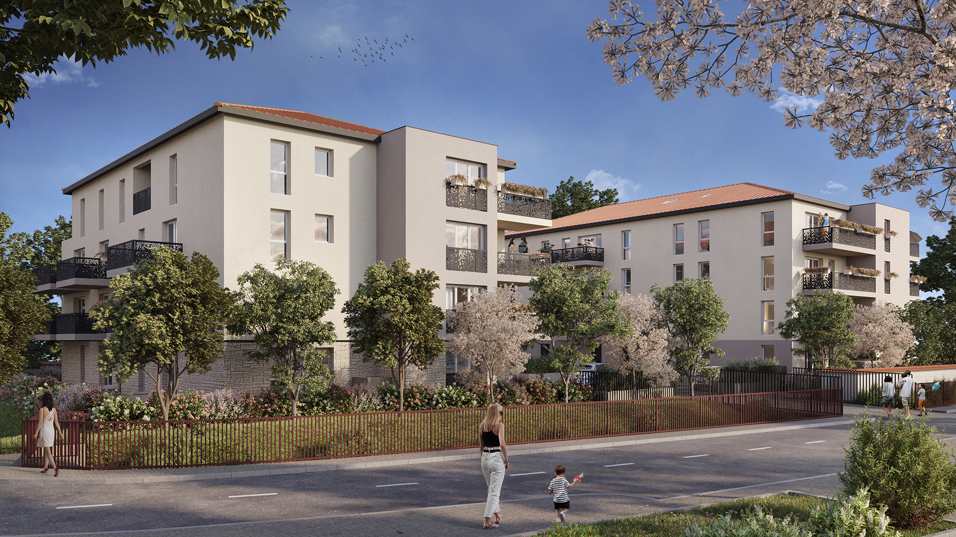 Programme neuf Jassans-Riottier — Au cœur d’un quartier résidentiel recherché à Jassans-Riottier, une nouvelle résidence à taille huma... à Jassans-Riottier — éligible PTZ