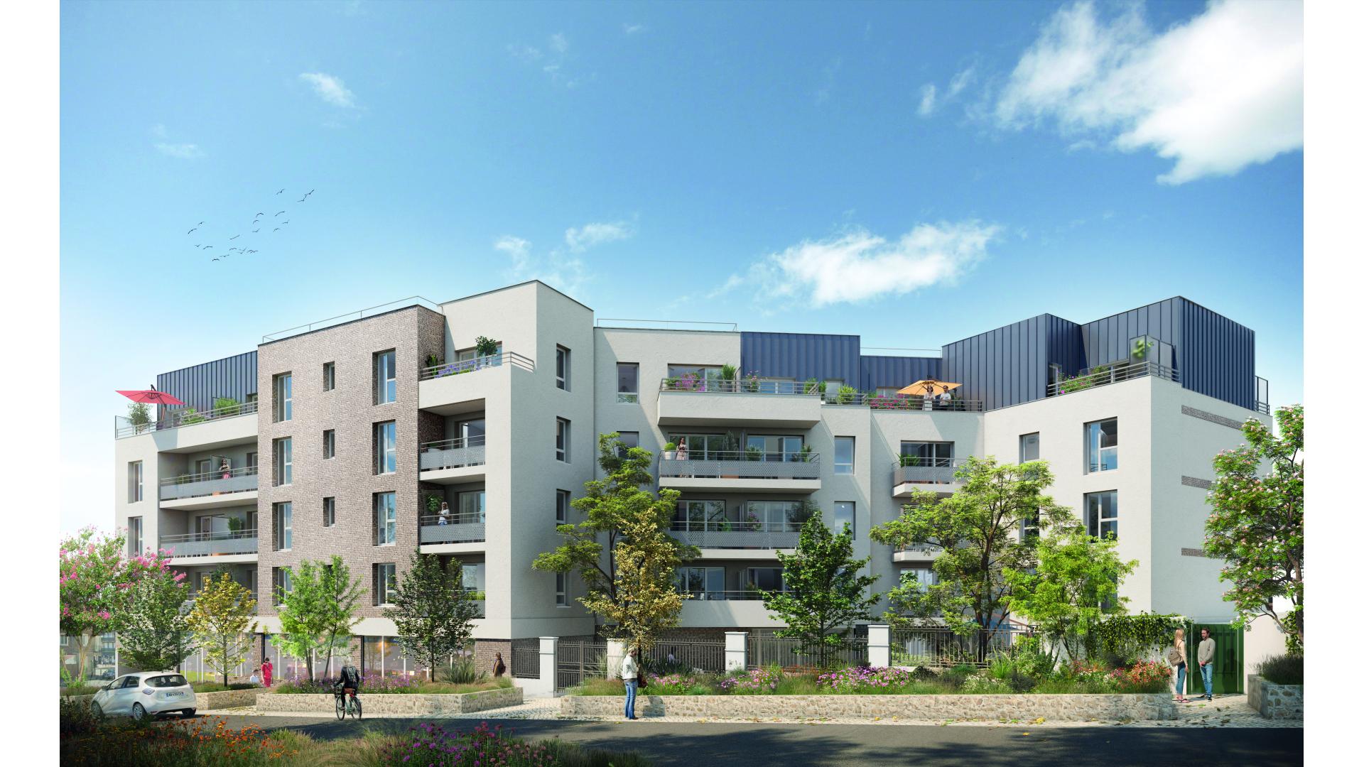 Programme neuf Saint-Cyr-L'ecole — Située à Saint-Cyr-l’École, à proximité immédiate de la gare et en bordure du parc de Versailles, ce... à Saint-Cyr-L'ecole — éligible PTZ