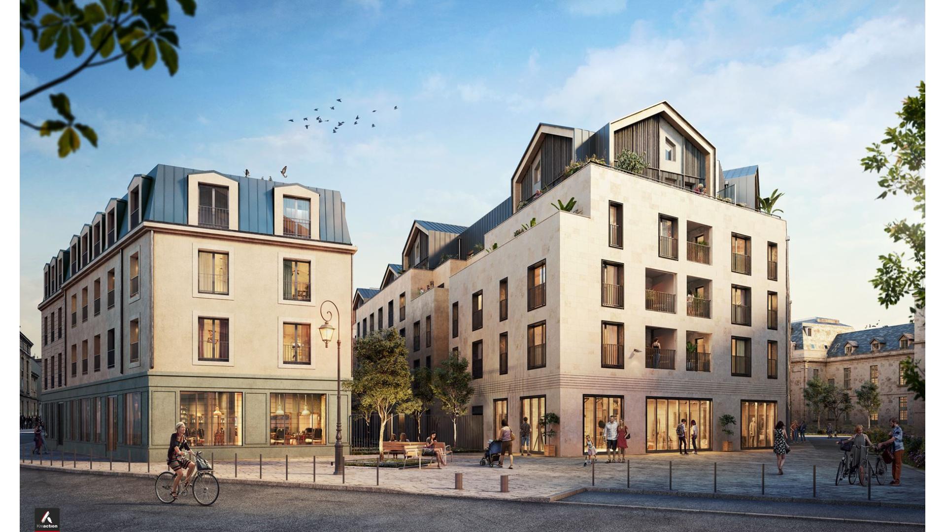 Programme neuf Saint-Germain-en-Laye — Au cœur d'un environnement résidentiel à Saint-Germain-en-Laye, une nouvelle résidence propose une s... à Saint-Germain-en-Laye — éligible PTZ