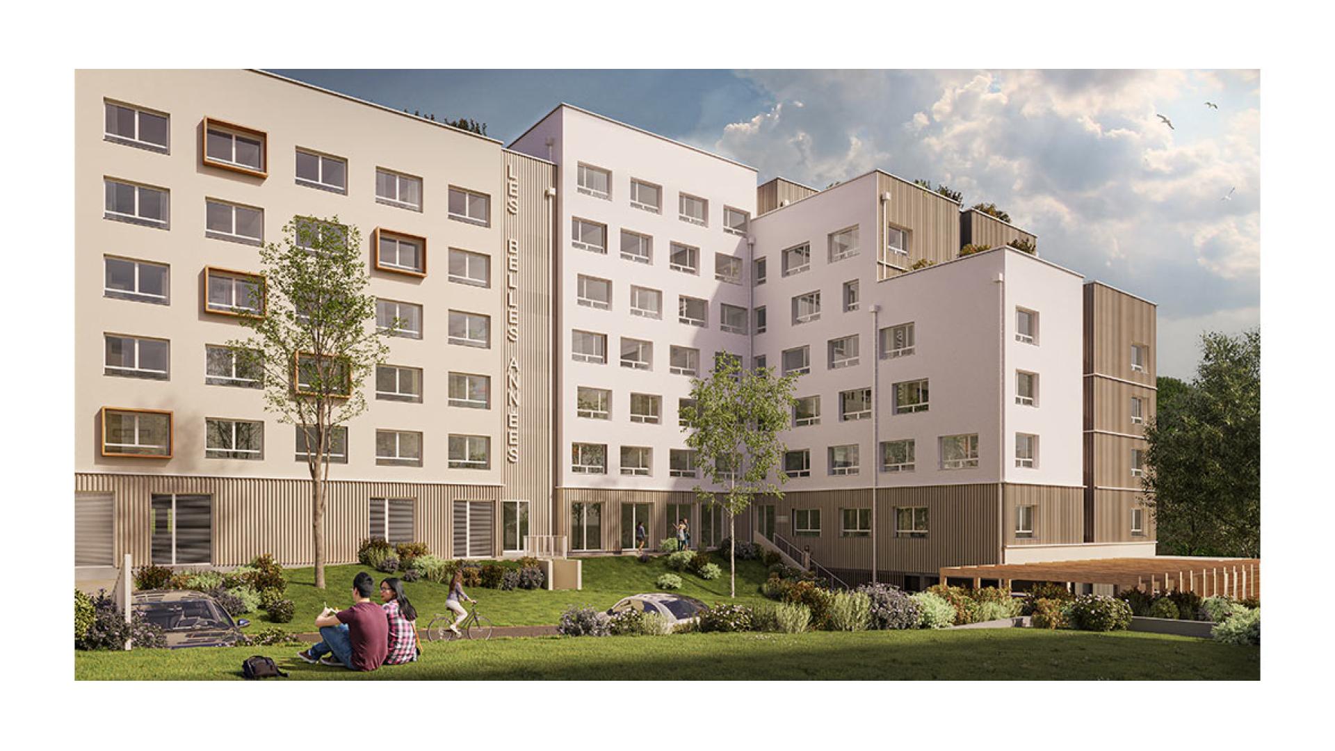 Programme neuf Lorient — Située dans un environnement dynamique et bien desservi, cette résidence neuve propose une sélection... à Lorient — éligible PTZ