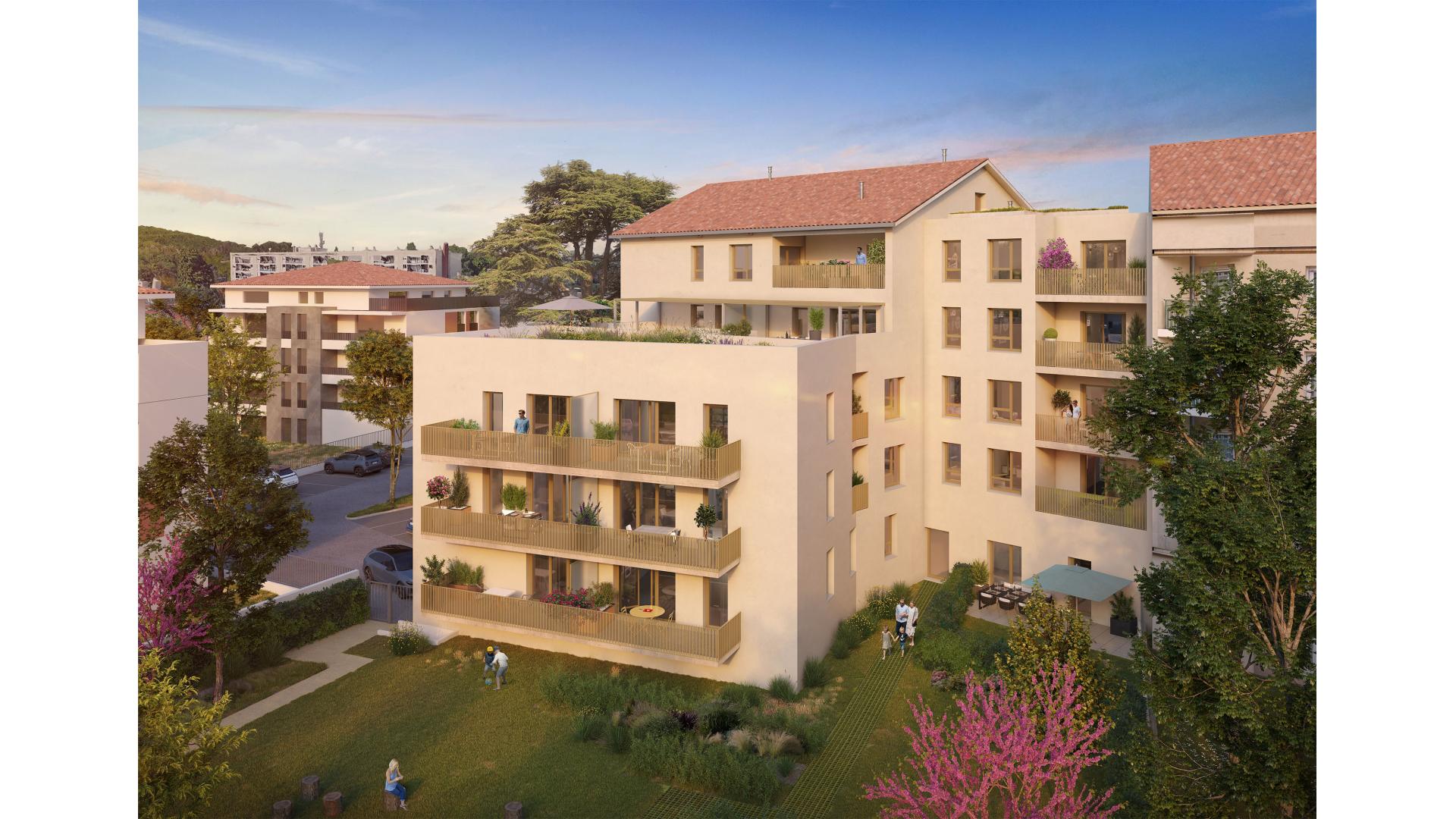 Programme neuf Fontaines-sur-Saone — Située à Fontaines-sur-Saône, cette nouvelle résidence propose 24 appartements, déclinés du deux au ... à Fontaines-sur-Saone — éligible PTZ