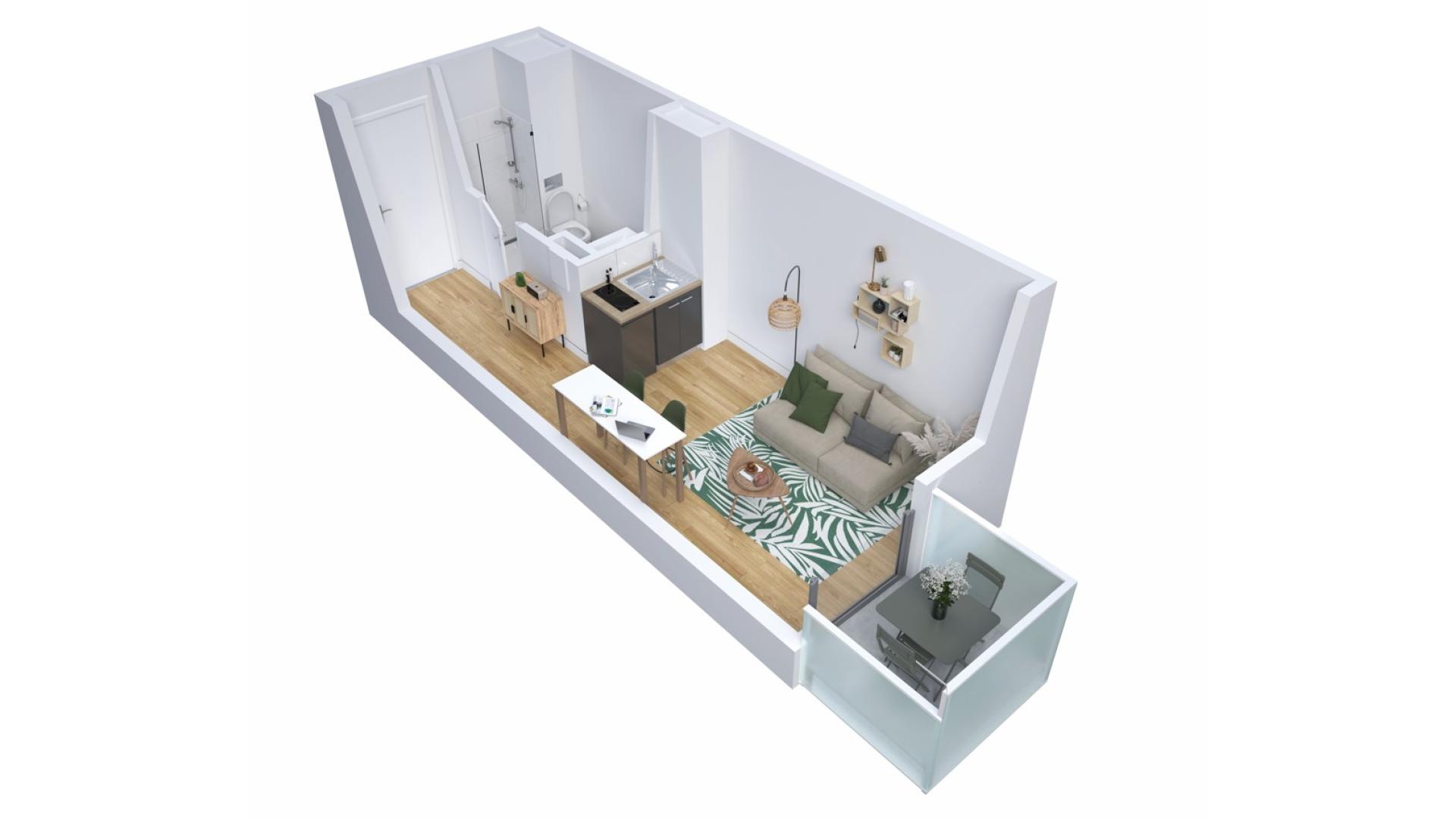 Calais — Idéalement située à proximité immédiate des principaux pôles universitaires et hospitaliers, cette n... - photo 11