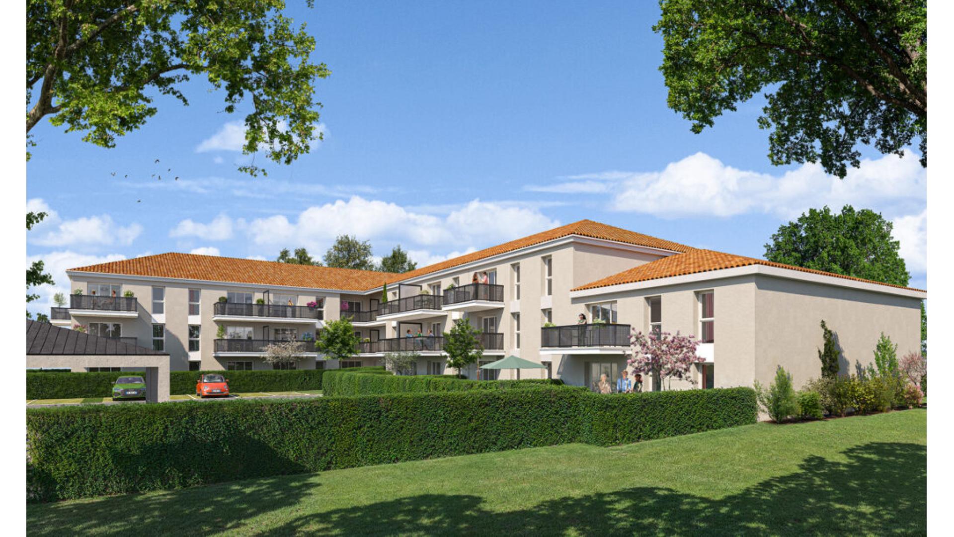 Programme neuf Challans — Située à Challans, cette résidence contemporaine s’intègre harmonieusement dans un quartier résident... à Challans — éligible PTZ