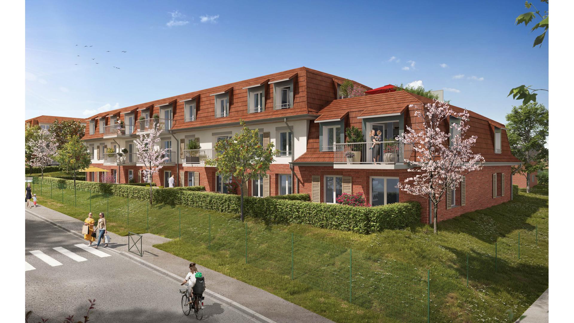Programme neuf Etaples — Située sur les hauteurs d’Étaples, cette nouvelle résidence propose des appartements de 2, 3 et 4 pi... à Etaples — éligible PTZ