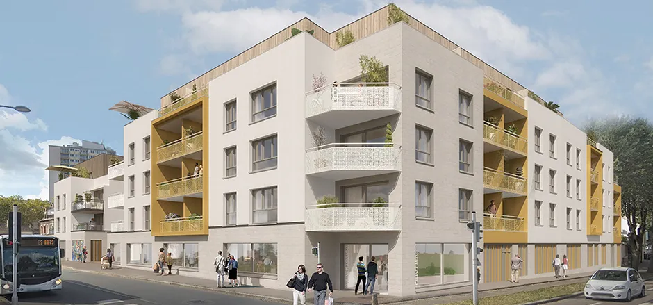 Programme neuf Sotteville-Lès-Rouen — Entre modernité et authenticité, cette commune se distingue par une architecture caractéristique des... à Sotteville-Lès-Rouen — éligible PTZ