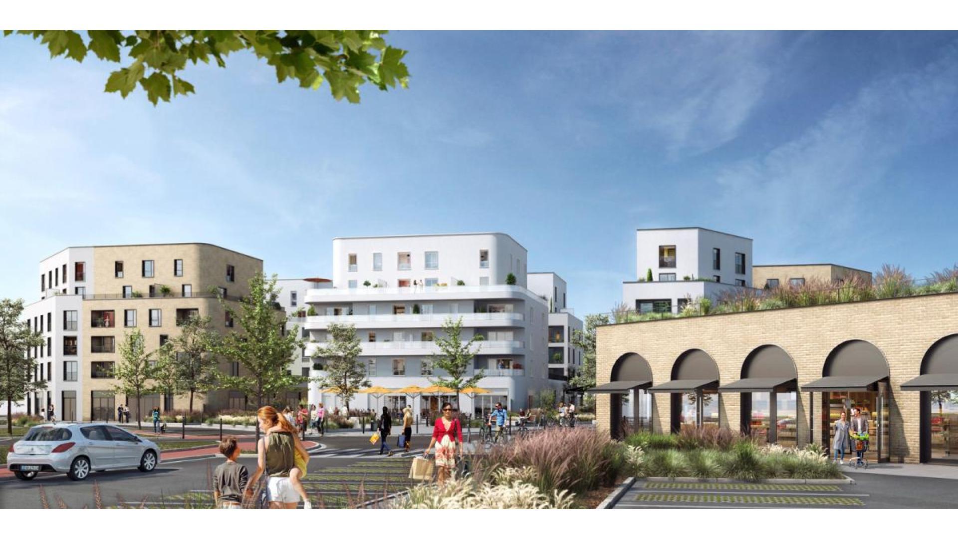 Programme neuf Alfortville — Située à proximité immédiate de la gare du Vert de Maisons, desservie par le RER D et la future lign... à Alfortville — éligible PTZ