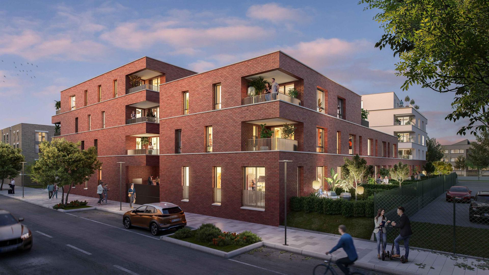 Programme neuf Amiens — À proximité du centre-ville et des célèbres hortillonnages, cette résidence bénéficie d’un emplaceme... à Amiens — éligible PTZ