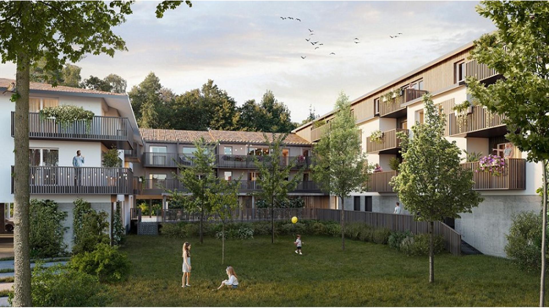 Programme neuf Saint-Vincent-de-Paul — Située à Saint-Vincent-de-Paul, à seulement 19 kilomètres au nord-est de Bordeaux, cette résidence b... à Saint-Vincent-de-Paul — éligible PTZ