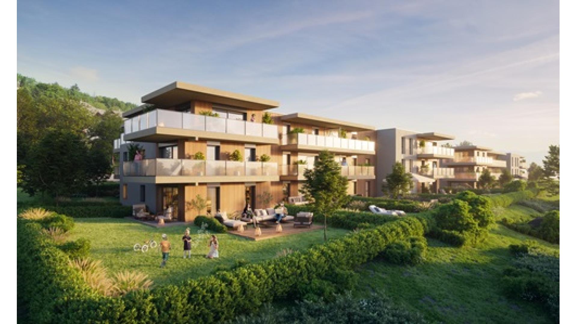 Programme neuf Rumilly — Au cœur de la commune de Rumilly, cette nouvelle résidence propose des appartements spacieux et lumi... à Rumilly — éligible PTZ