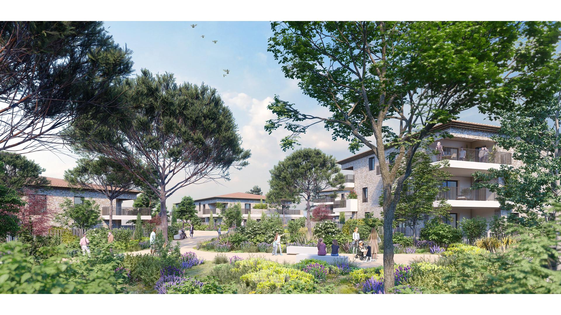 Programme neuf Éguilles — Située à proximité d’Aix-en-Provence, la commune d’Eguilles séduit par son patrimoine historique et ... à Éguilles — éligible PTZ