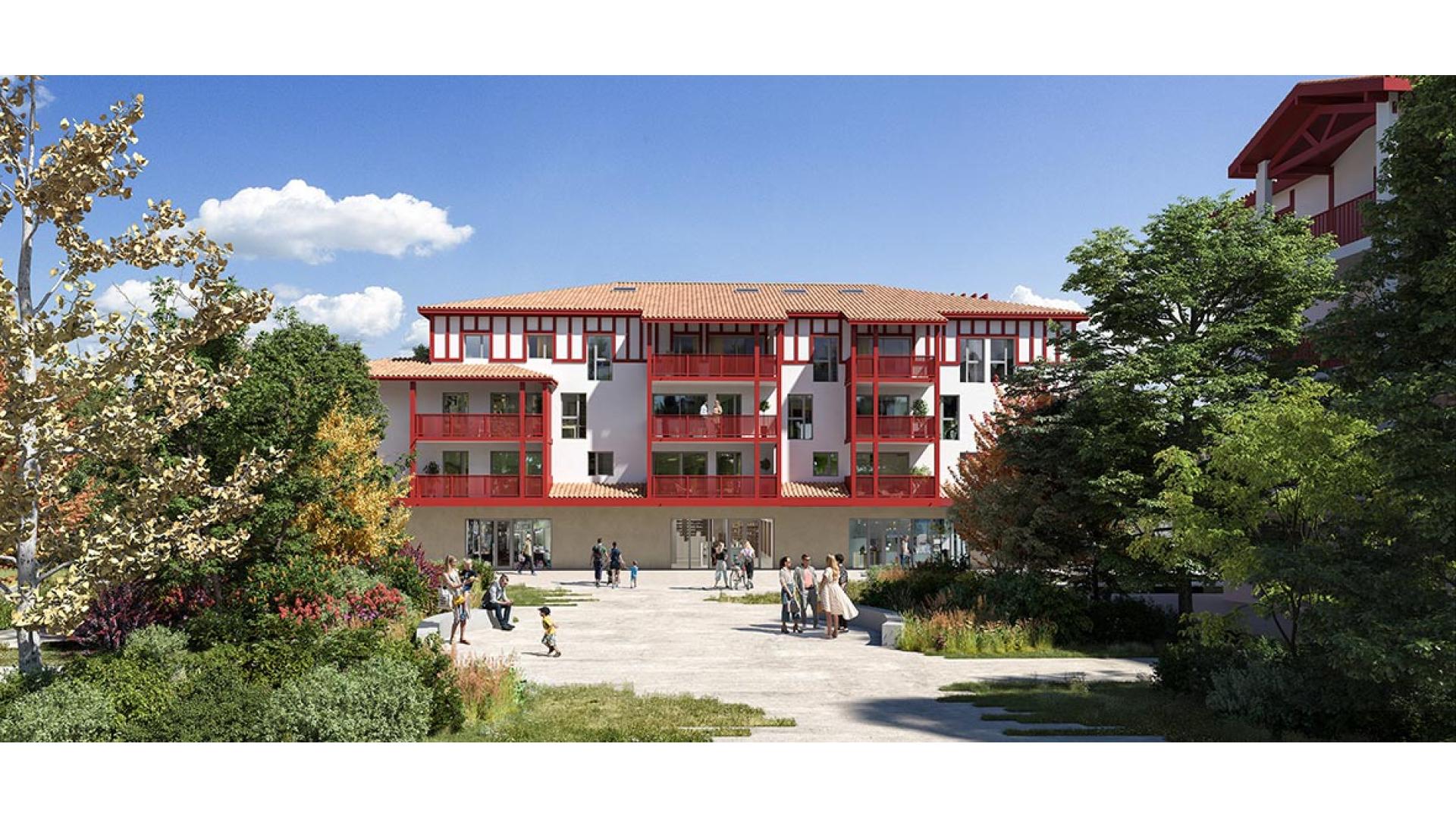 Programme neuf Saint-Martin-de-Seignanx — Située dans un environnement agréable, cette nouvelle résidence propose des appartements spacieux al... à Saint-Martin-de-Seignanx — éligible PTZ