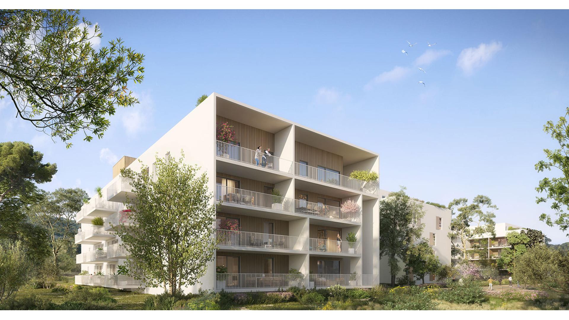 Programme neuf Agde — Situé entre le centre historique d’Agde et la réserve naturelle du Bagnas, ce nouvel espace résident... à Agde — éligible PTZ