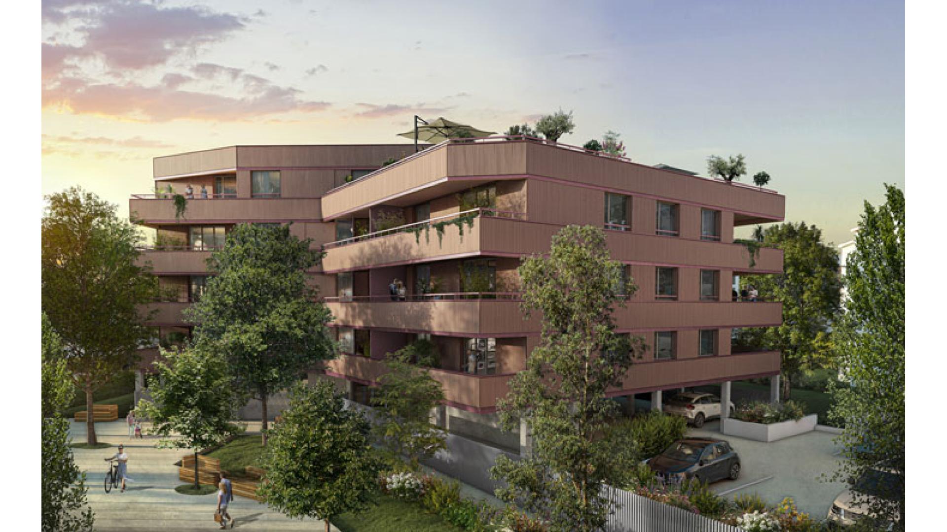 Programme neuf Blagnac — Située dans un environnement résidentiel agréable, cette nouvelle réalisation propose des appartemen... à Blagnac — éligible PTZ