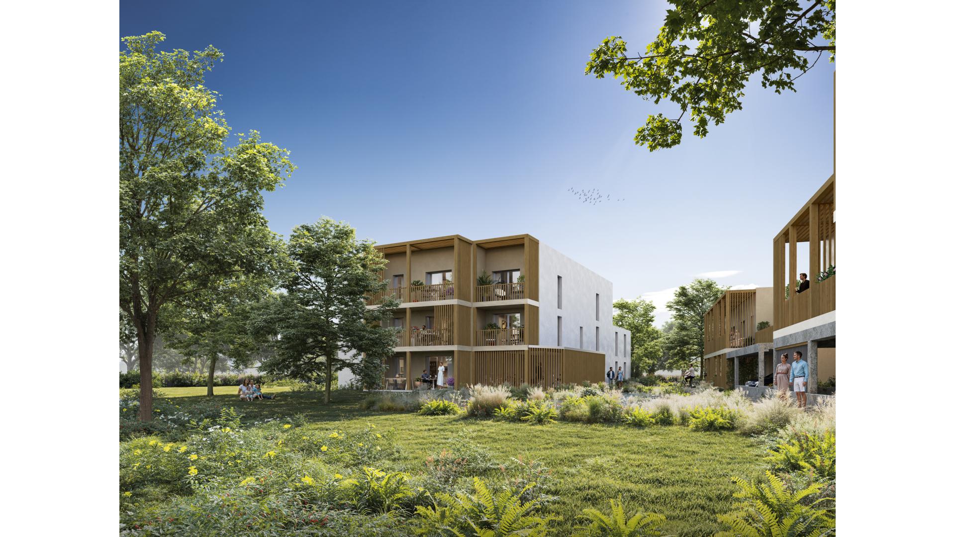 Programme neuf Nantes — Située au cœur d’un environnement naturel, à proximité des rives de l’Erdre, cette résidence s’intèg... à Nantes — éligible PTZ