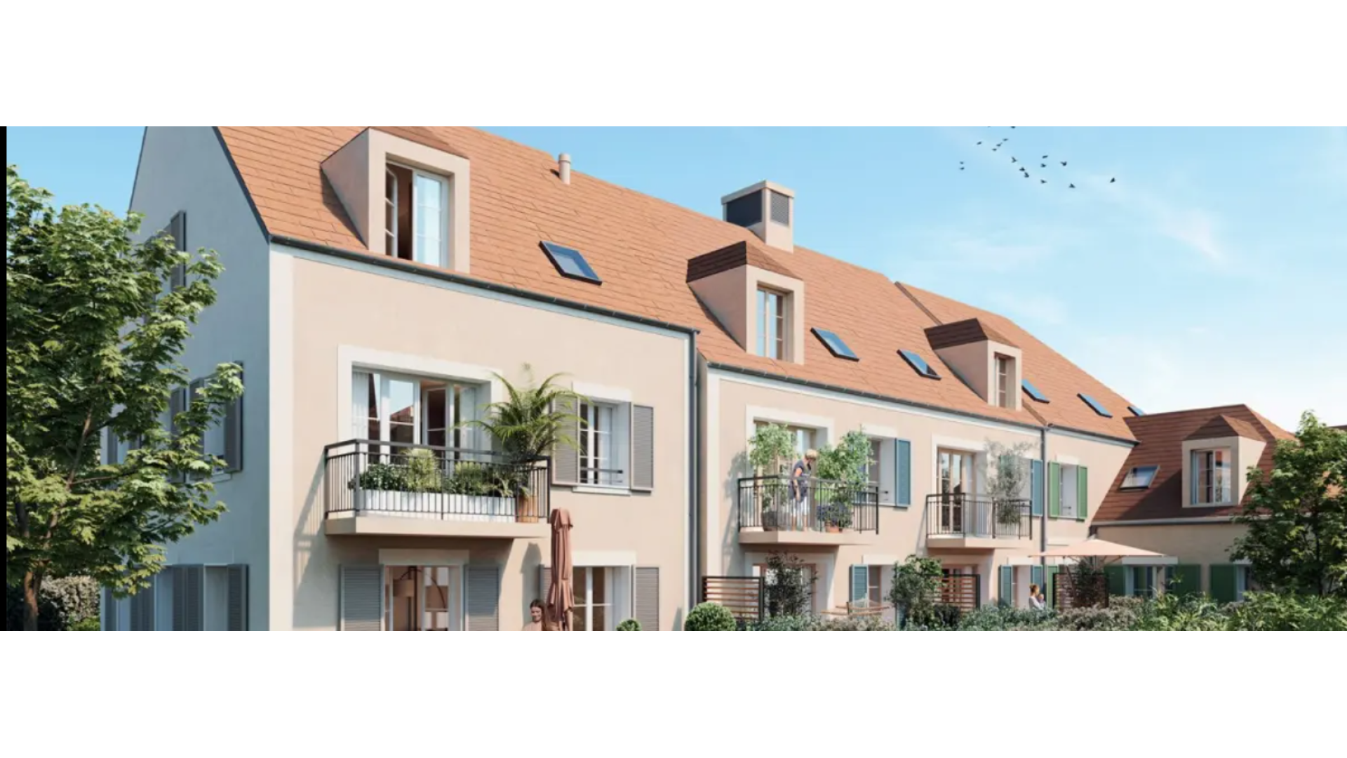 Programme neuf Taverny — Située à proximité immédiate du centre-ville et de la gare, cette nouvelle résidence prend place à T... à Taverny — éligible PTZ