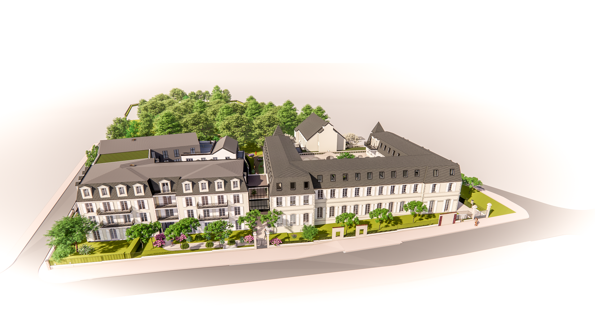 Programme neuf St Jean de la Ruelle — Au cœur d’un environnement privilégié, un remarquable cloître fait l’objet d’une réhabilitation soig... à St Jean de la Ruelle — éligible PTZ