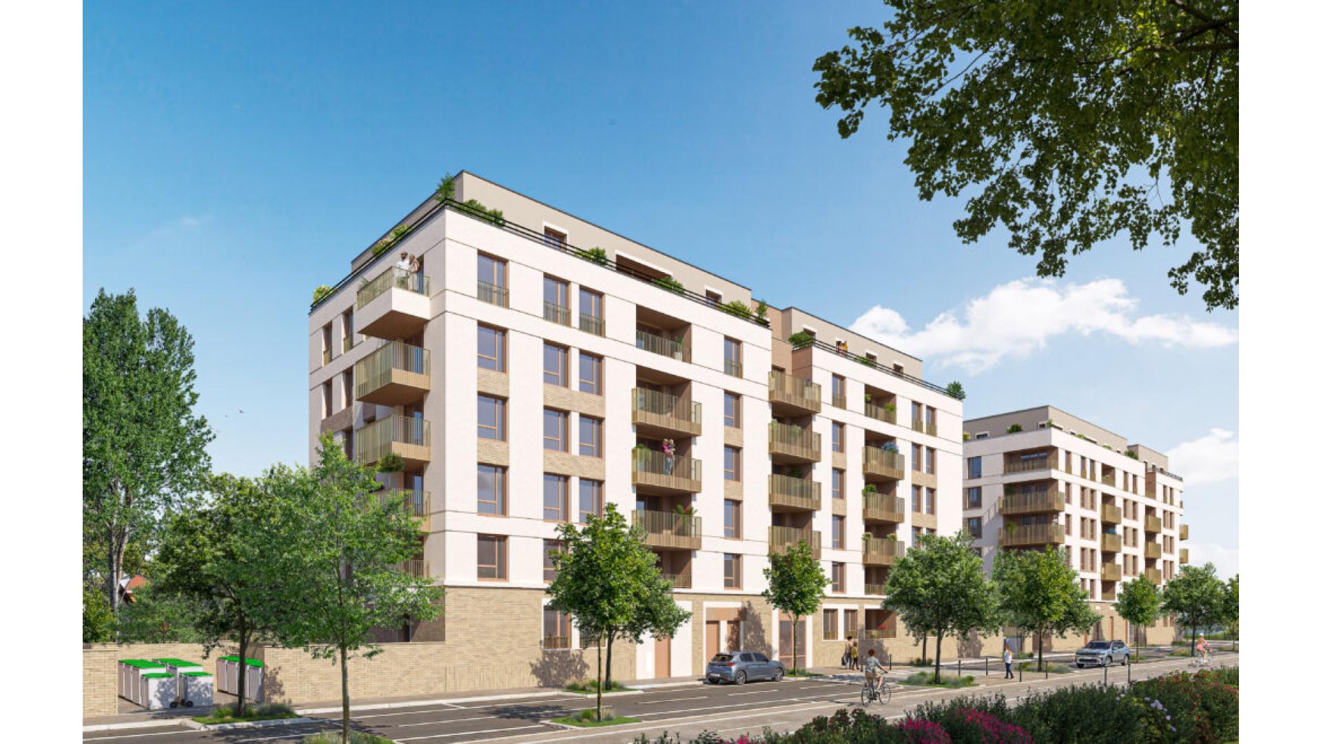 Programme neuf Sevran — Située au cœur d’un quartier dynamique, cette nouvelle résidence séduit par son architecture contemp... à Sevran — éligible PTZ