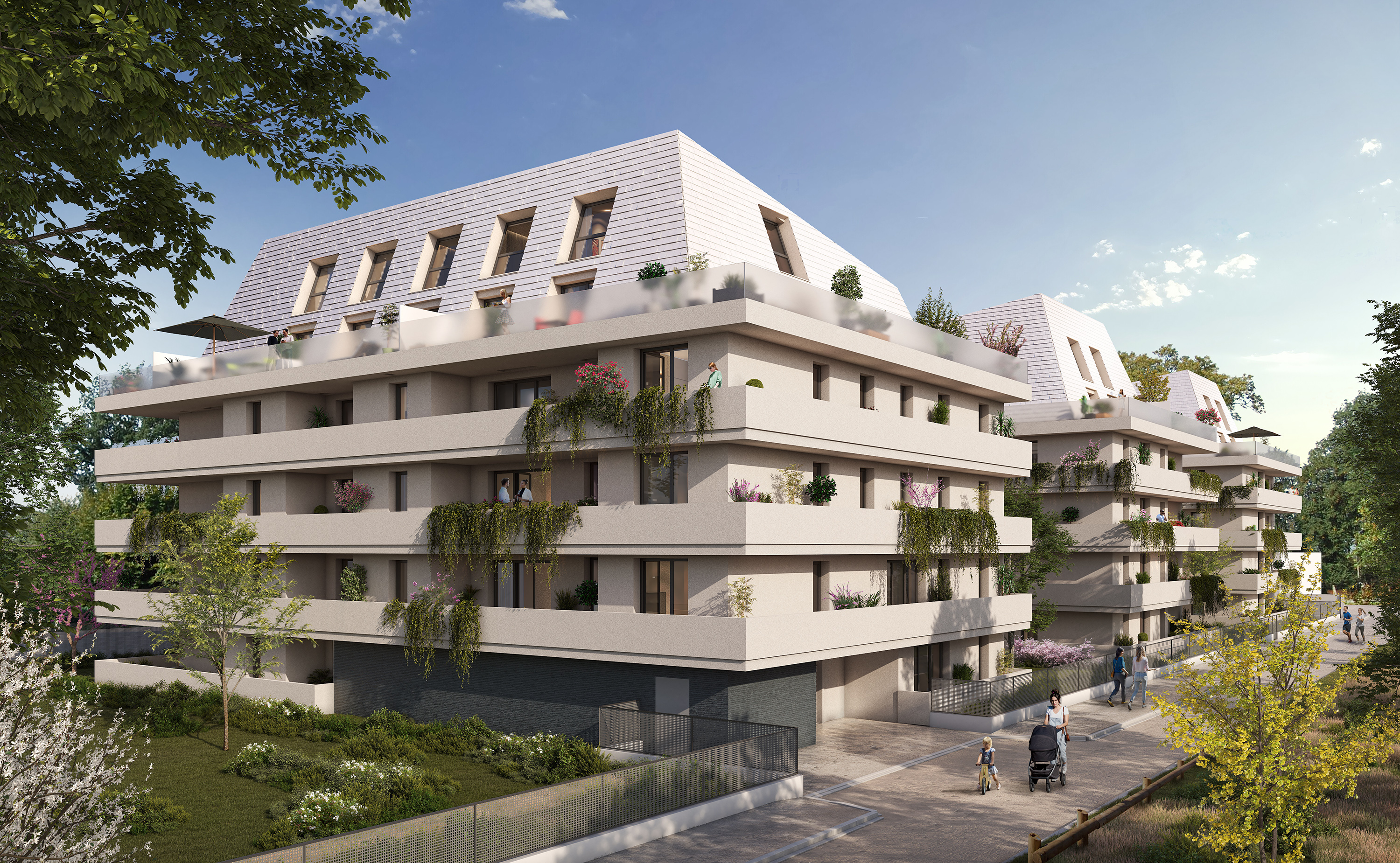 Programme neuf Quint-Fonsegrives — Située au cœur d’une commune appréciée pour sa qualité de vie, cette résidence bénéficie d’un emplac... à Quint-Fonsegrives — éligible PTZ