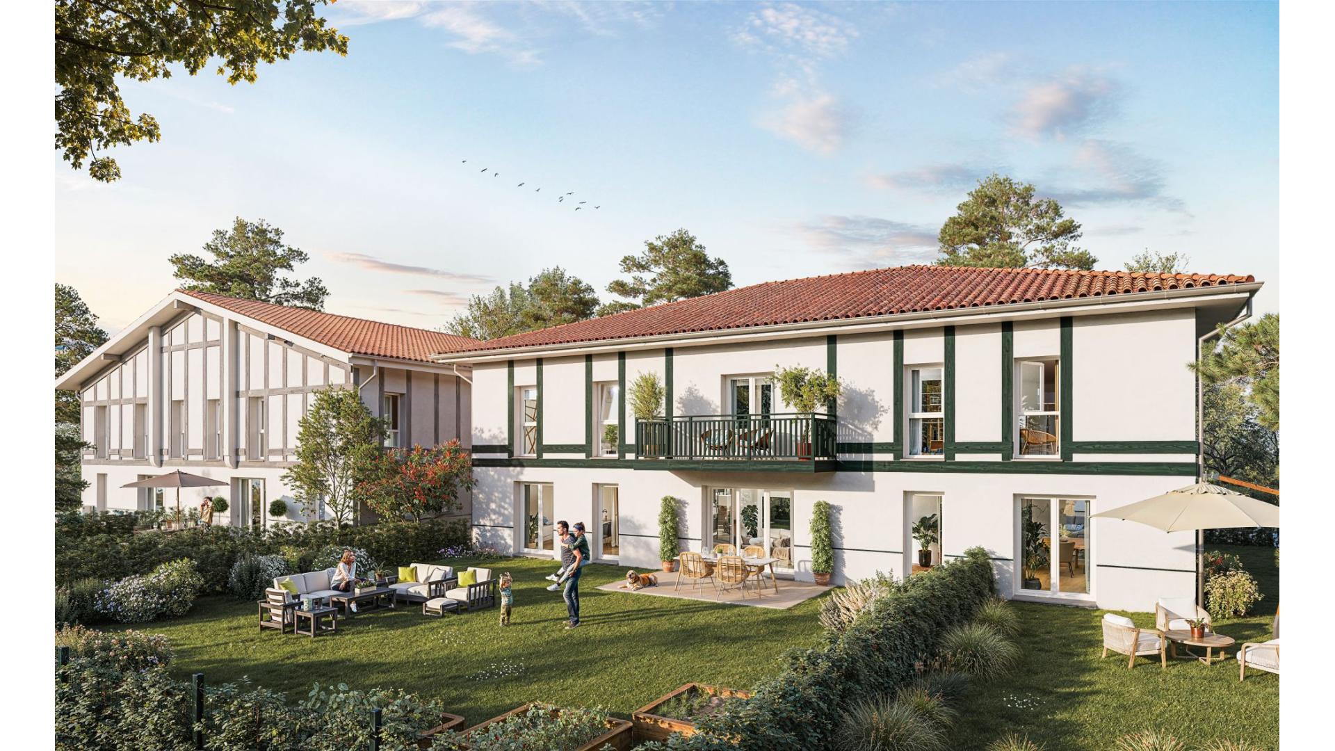 Programme neuf Sanguinet — Au cœur des Landes, Sanguinet se distingue par son cadre de vie privilégié entre lac et océan, à pro... à Sanguinet — éligible PTZ