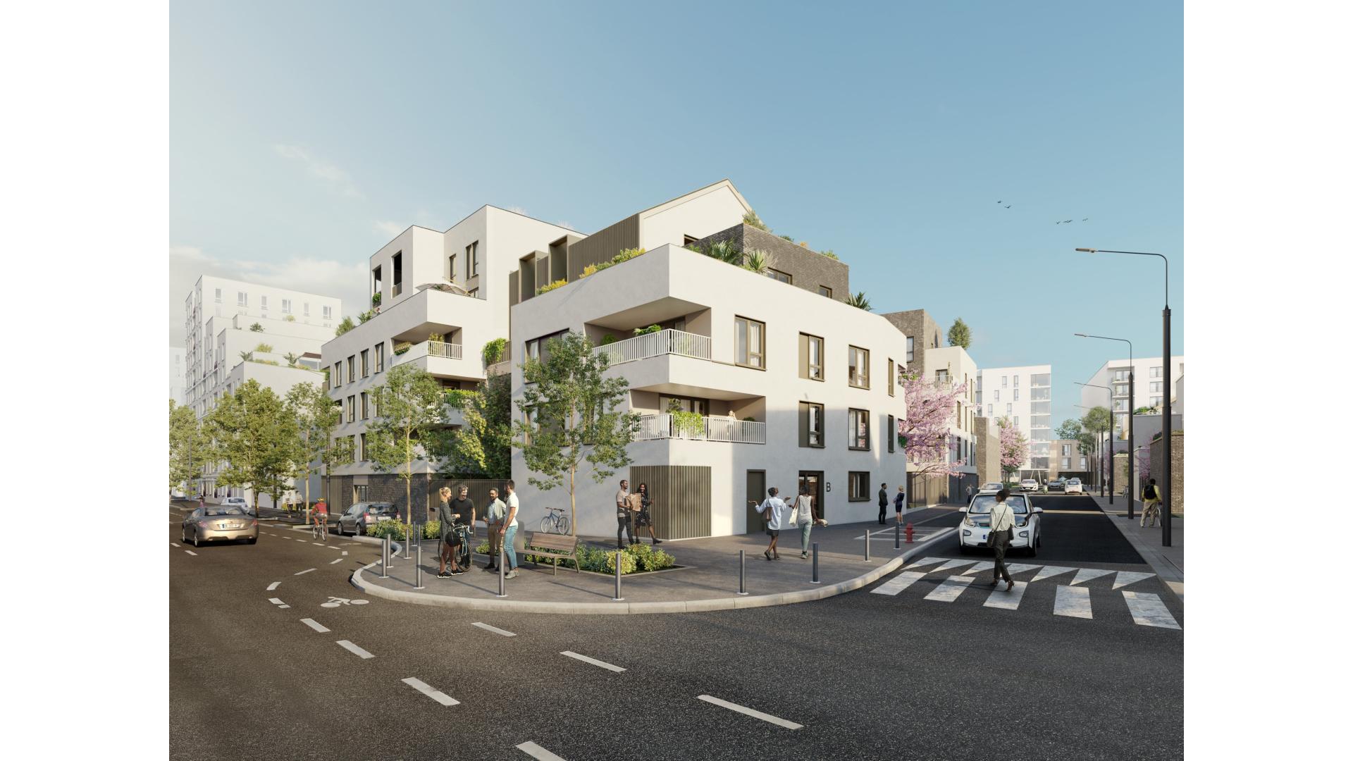 Programme neuf Montigny-Lès-Cormeilles — Située au cœur de Montigny, cette nouvelle résidence propose un cadre de vie paisible et verdoyant, ... à Montigny-Lès-Cormeilles — éligible PTZ