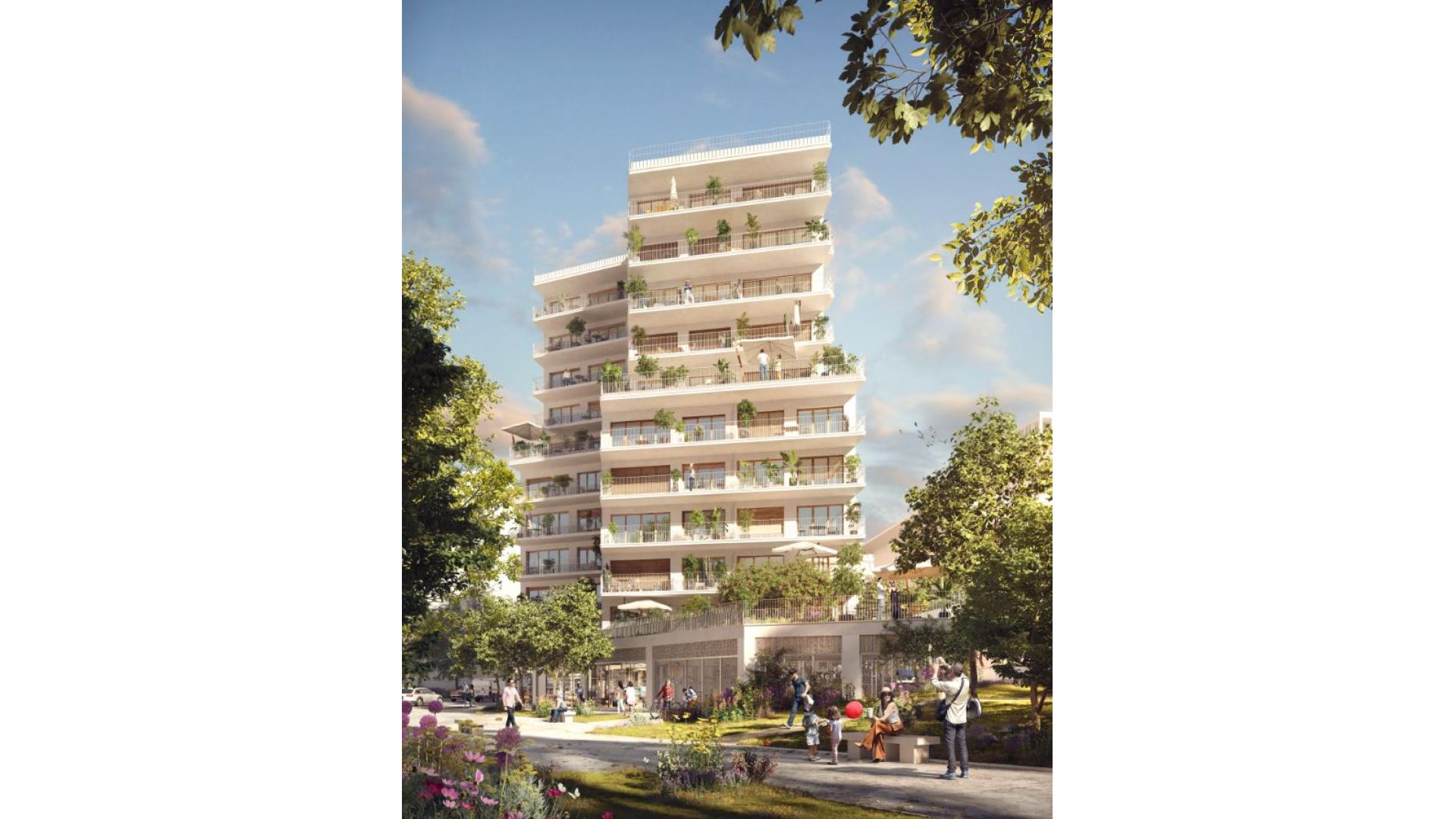 Programme neuf Nanterre — Au cœur d’un quartier en pleine transformation à Nanterre, une nouvelle résidence contemporaine s’in... à Nanterre — éligible PTZ