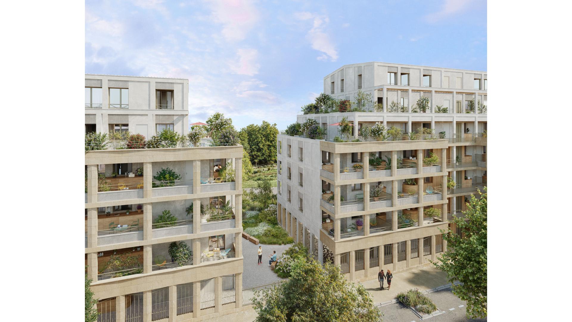 Programme neuf Nanterre — Au cœur de Nanterre, une nouvelle résidence s’ouvre dans un environnement verdoyant, à proximité imm... à Nanterre — éligible PTZ