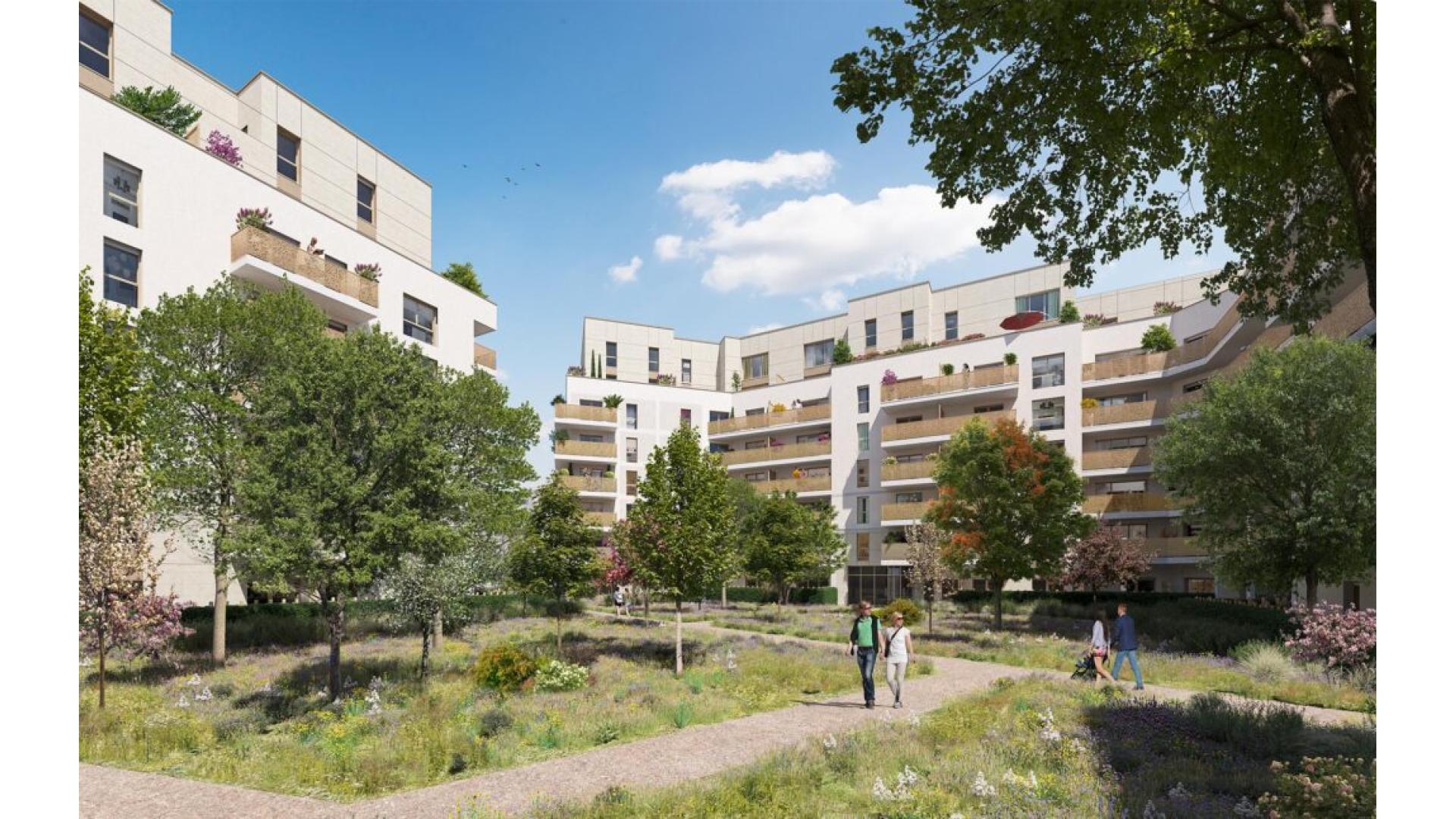 Programme neuf Bussy-Saint-Georges — Située à Bussy-Saint-Georges, cette résidence se distingue par une architecture contemporaine élégan... à Bussy-Saint-Georges — éligible PTZ