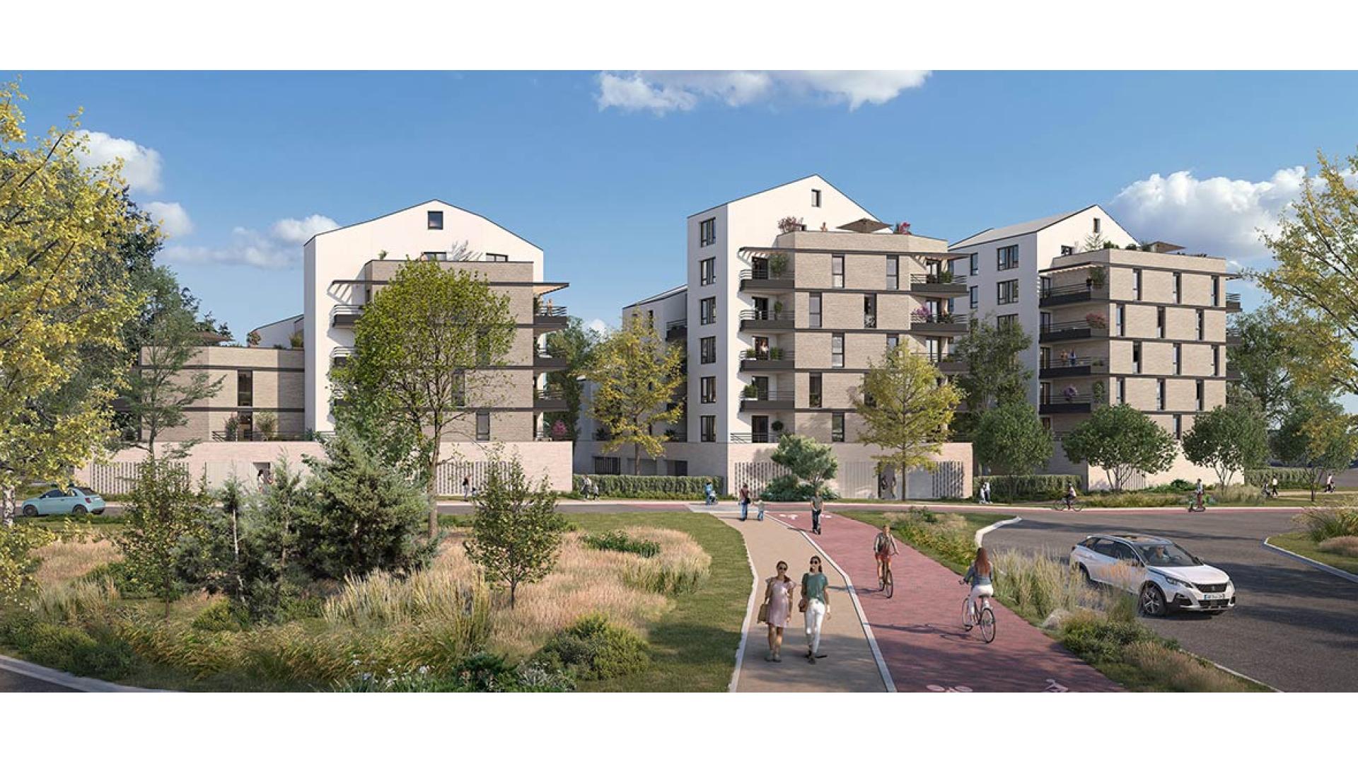 Programme neuf Toulouse — Située au cœur d’un environnement urbain dynamique, cette nouvelle résidence propose des appartement... à Toulouse — éligible PTZ