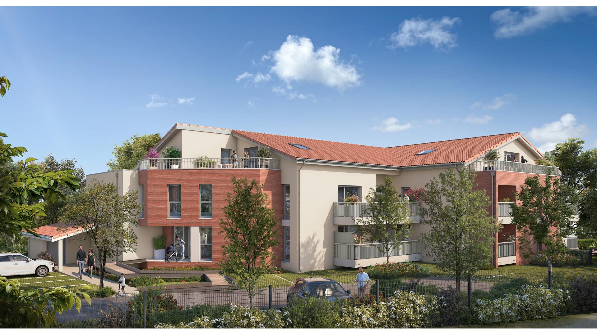 Programme neuf Lacroix-Falgarde — Située au cœur d’un quartier pavillonnaire, cette résidence bénéficie d’un emplacement privilégié, à... à Lacroix-Falgarde — éligible PTZ