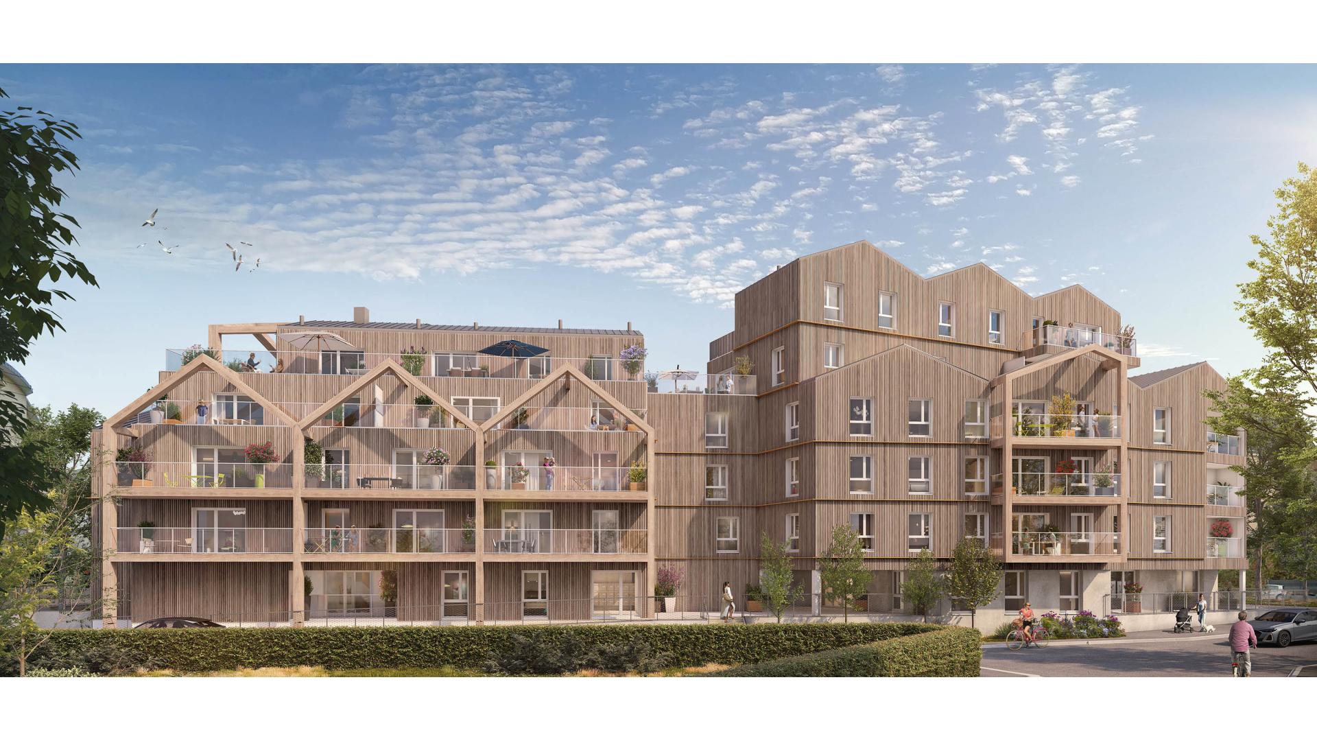 Programme neuf Saint-Malo — À Saint-Malo, à proximité immédiate du marché Rocabey, une nouvelle résidence propose des appartemen... à Saint-Malo — éligible PTZ