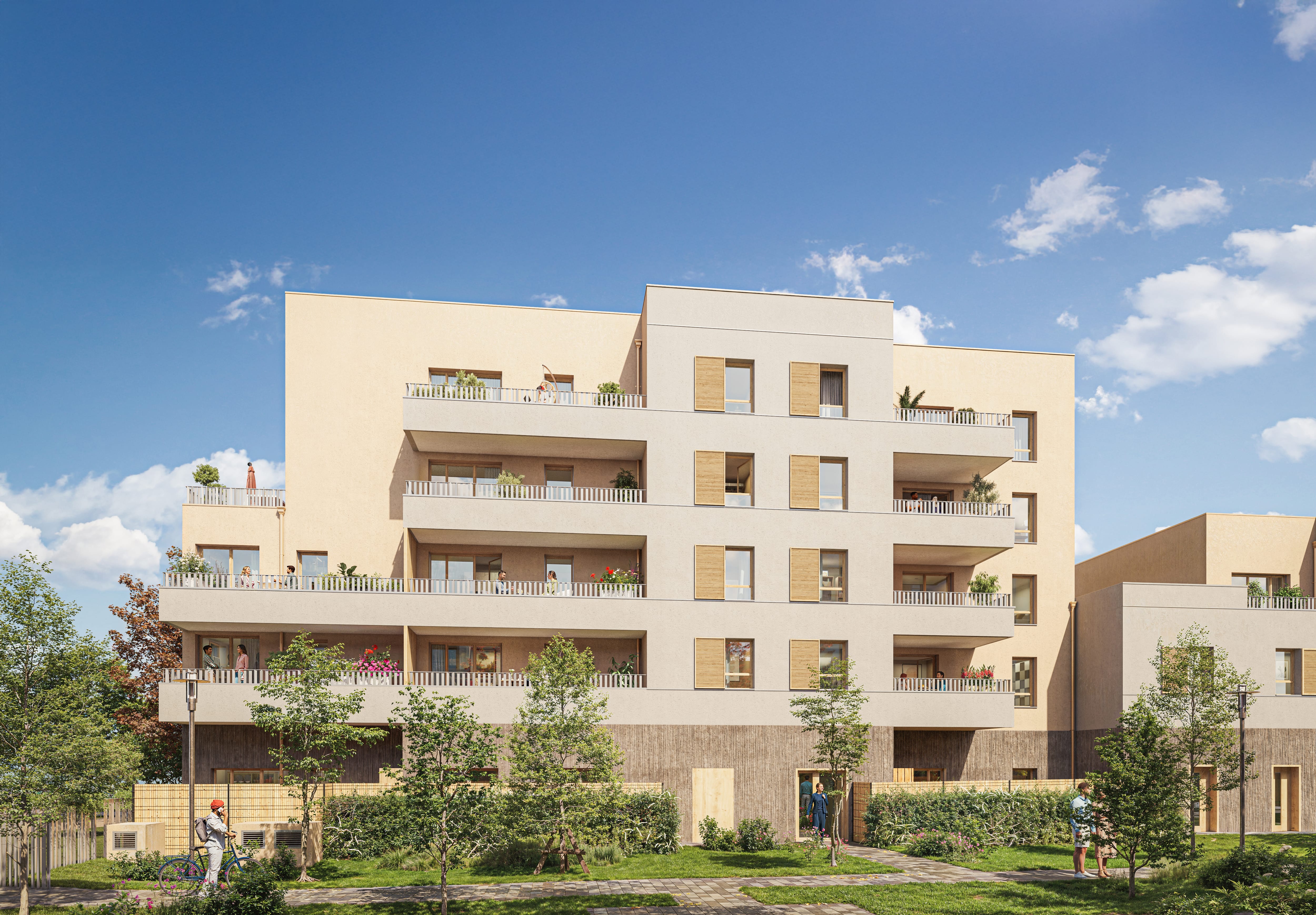 Programme neuf Bussy-Saint-Georges — Située au cœur de l’écoquartier du Sycomore à Bussy-Saint-Georges, cette nouvelle résidence s’intègr... à Bussy-Saint-Georges — éligible PTZ