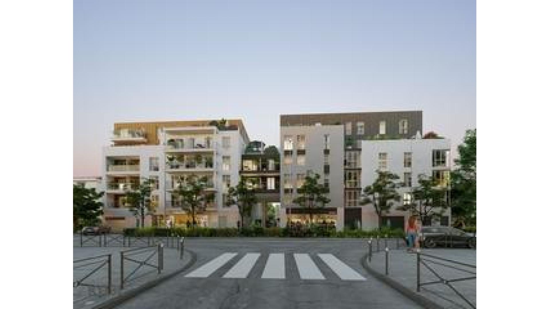 Programme neuf Argenteuil — Située dans le quartier du Val Notre Dame à Argenteuil, cette résidence contemporaine bénéficie d’un... à Argenteuil — éligible PTZ