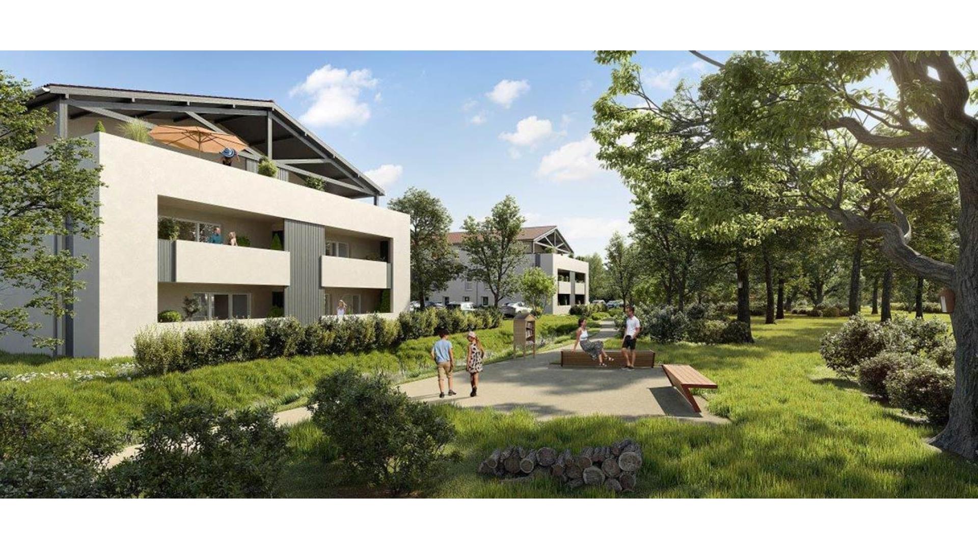 Programme neuf Saint-Vincent-de-Tyrosse — Dans un quartier résidentiel offrant un cadre de vie paisible et verdoyant, cette nouvelle réalisati... à Saint-Vincent-de-Tyrosse — éligible PTZ