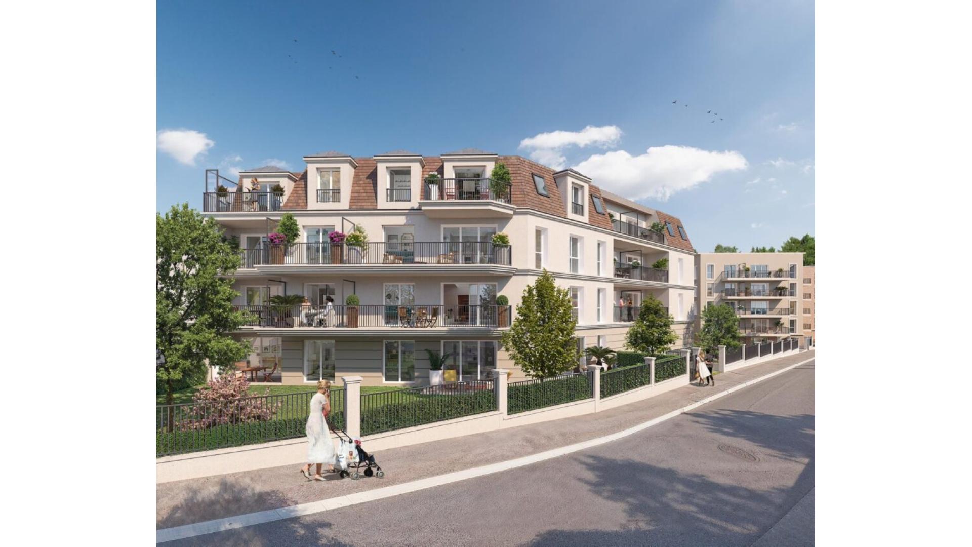 Programme neuf Montlhery — Située au sud de Paris, à Montlhéry, cette nouvelle résidence s’inscrit dans un environnement réside... à Montlhery — éligible PTZ