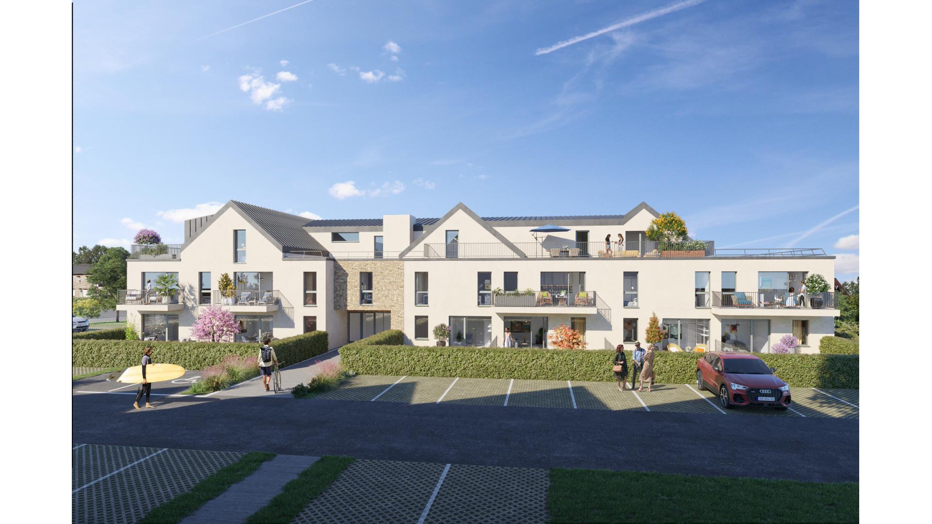 Programme neuf Perros-Guirec — Située au cœur de la Côte de Granit Rose, cette résidence à l’architecture élégamment inspirée des l... à Perros-Guirec — éligible PTZ