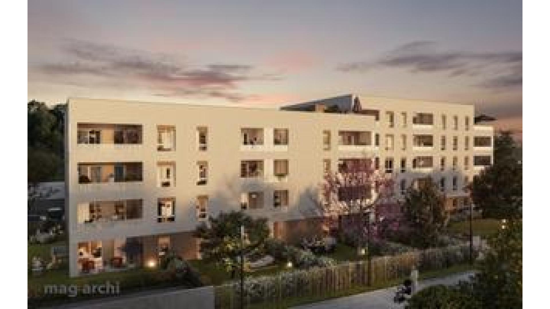 Programme neuf Bourgoin-Jallieu — Située à proximité immédiate du centre-ville et de la gare SNCF, cette résidence permet de rejoindre... à Bourgoin-Jallieu — éligible PTZ